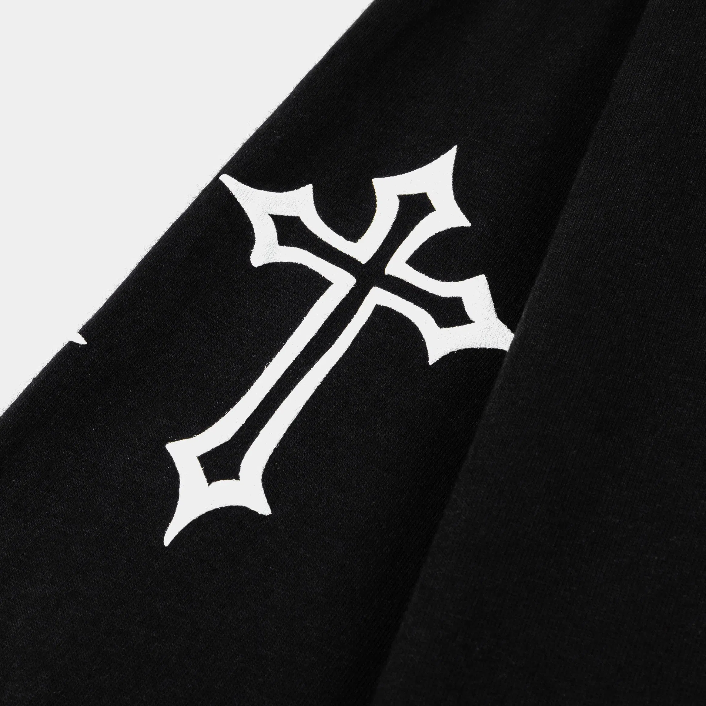 CTHDRL Savior Long Sleeve Mens Shirt (Black/Red)