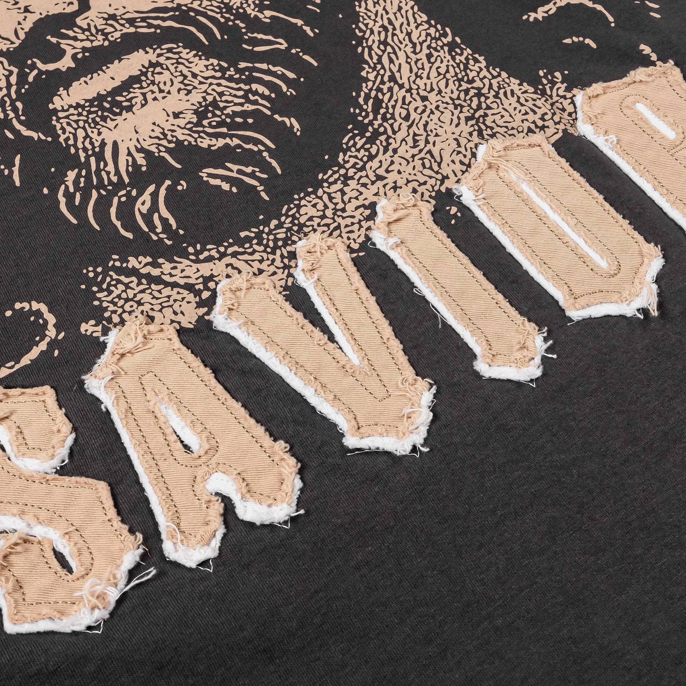CTHDRL Savior Mens Short Sleeve Shirt (Grey/Beige)