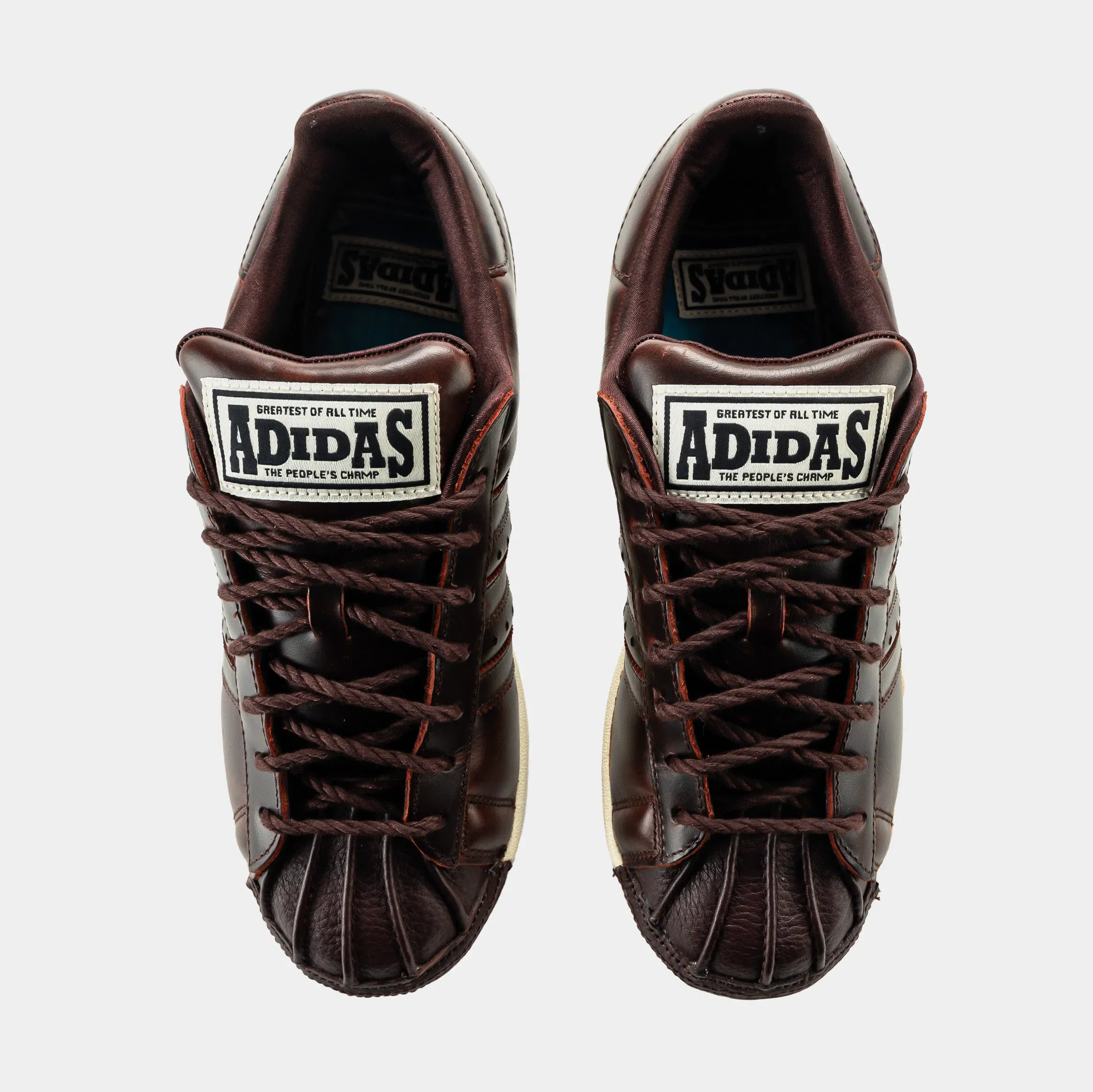 adidas Superstar II x Muhammad Ali Mens Lifestyle Shoes (Dark Brown/Cream White)