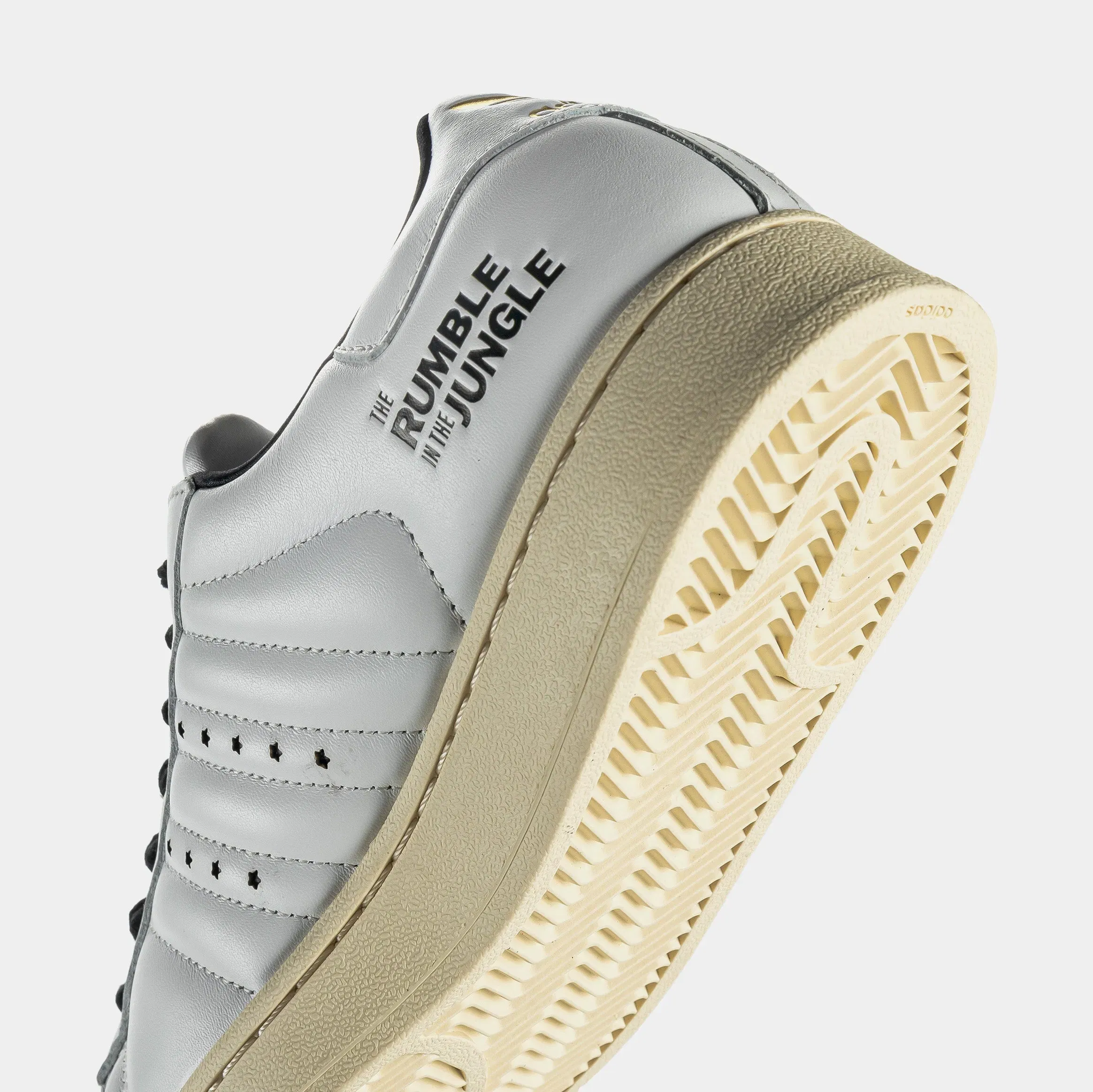 adidas Superstar II x Muhammad Ali Mens Lifestyle Shoes (Footwear White/Core Black/Gold Mat)