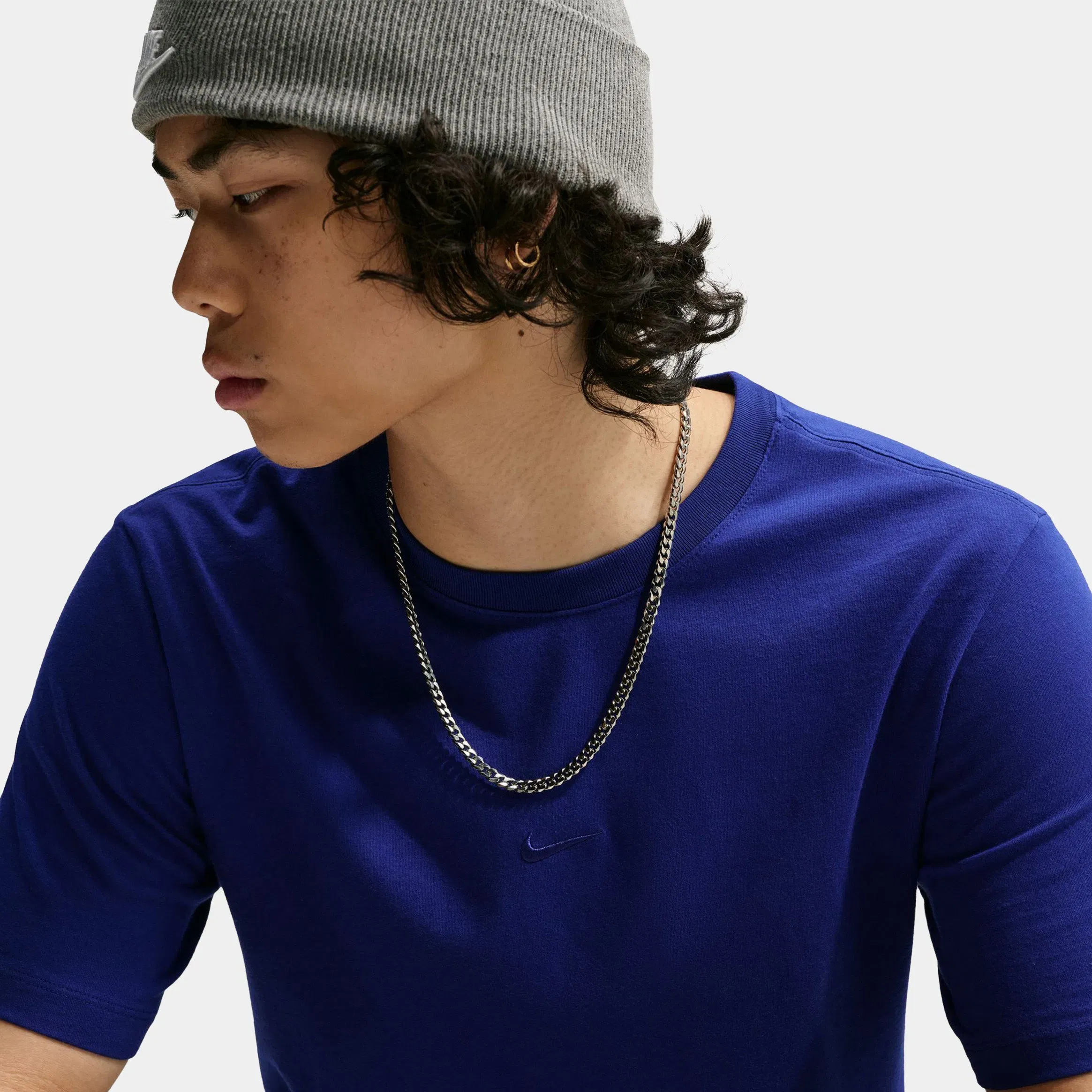 Nike Sportswear Mens Short Sleeve Shirt (Navy)