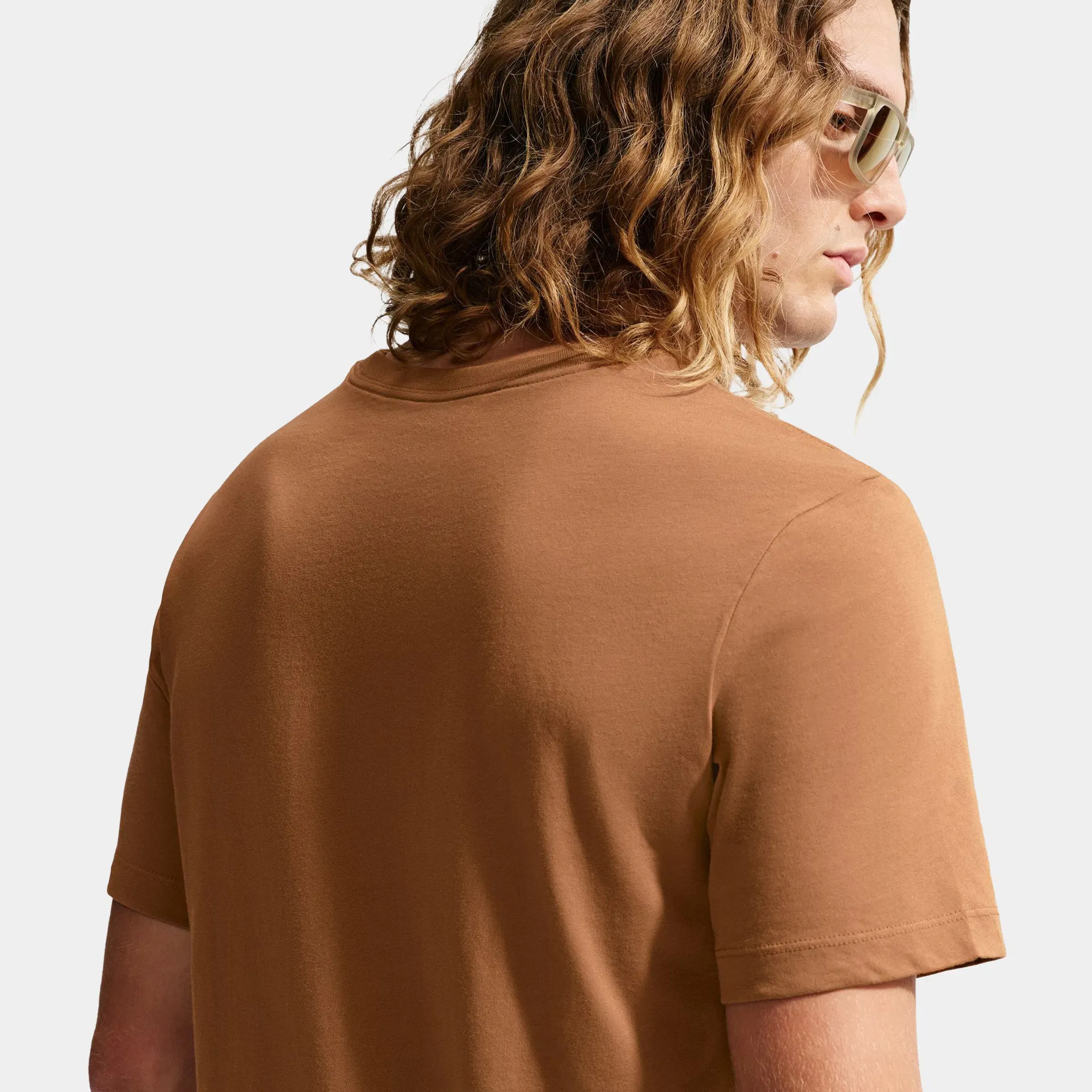 Nike Sportswear Mens Short Sleeve Shirt (Ale Brown)