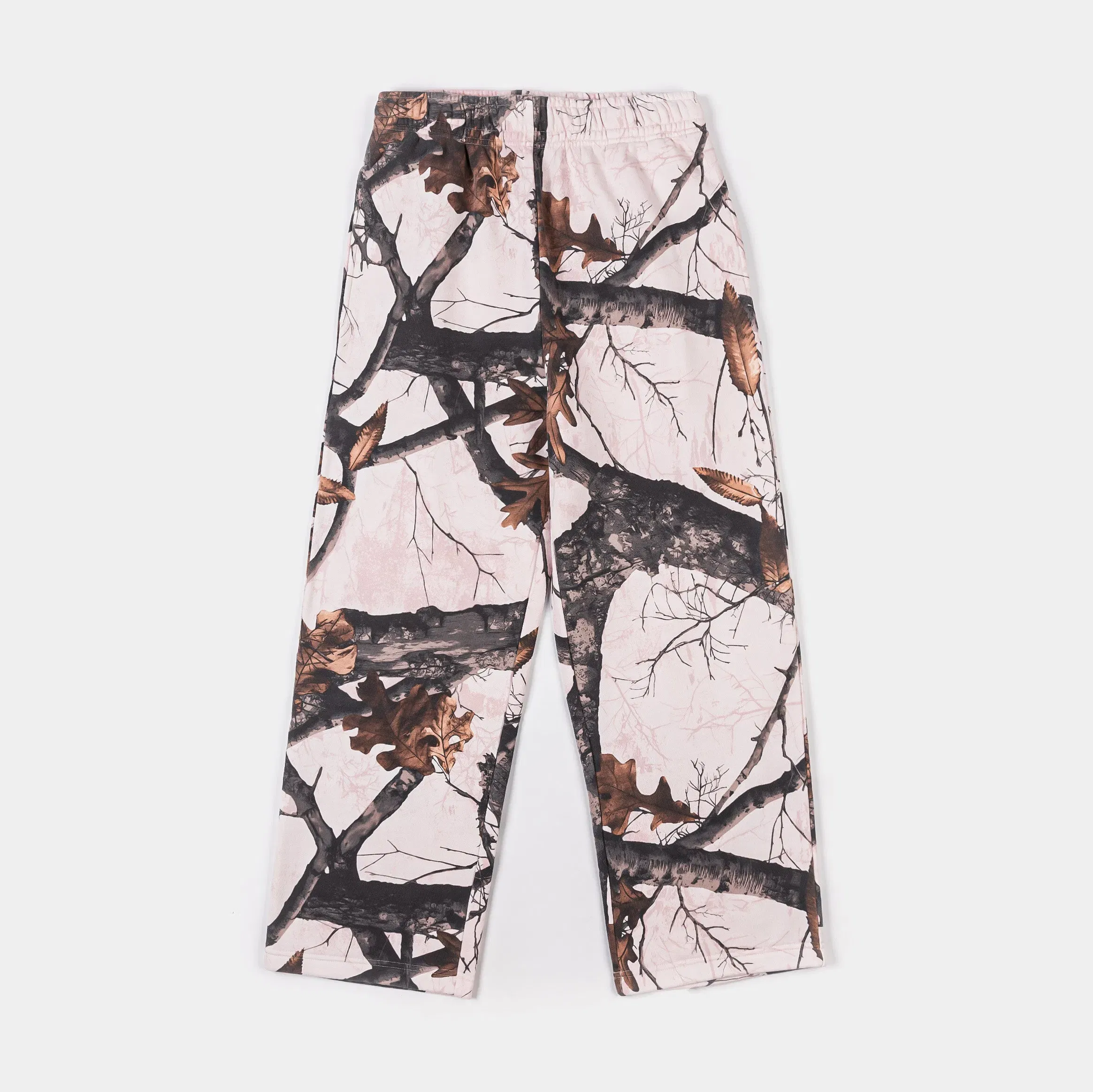 MAISON ARTICLE Camo Fleece Womens Sweatpants (Pink/Brown)