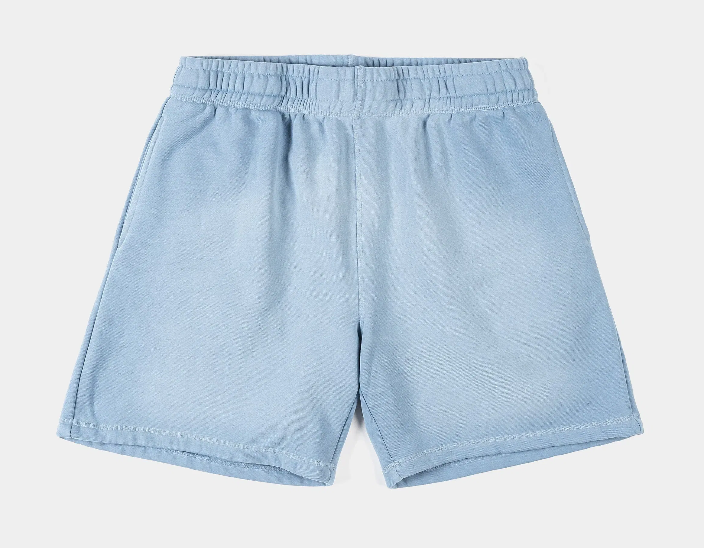 MAISON ARTICLE Washed Fleece Mens Shorts (Blue/Blue)