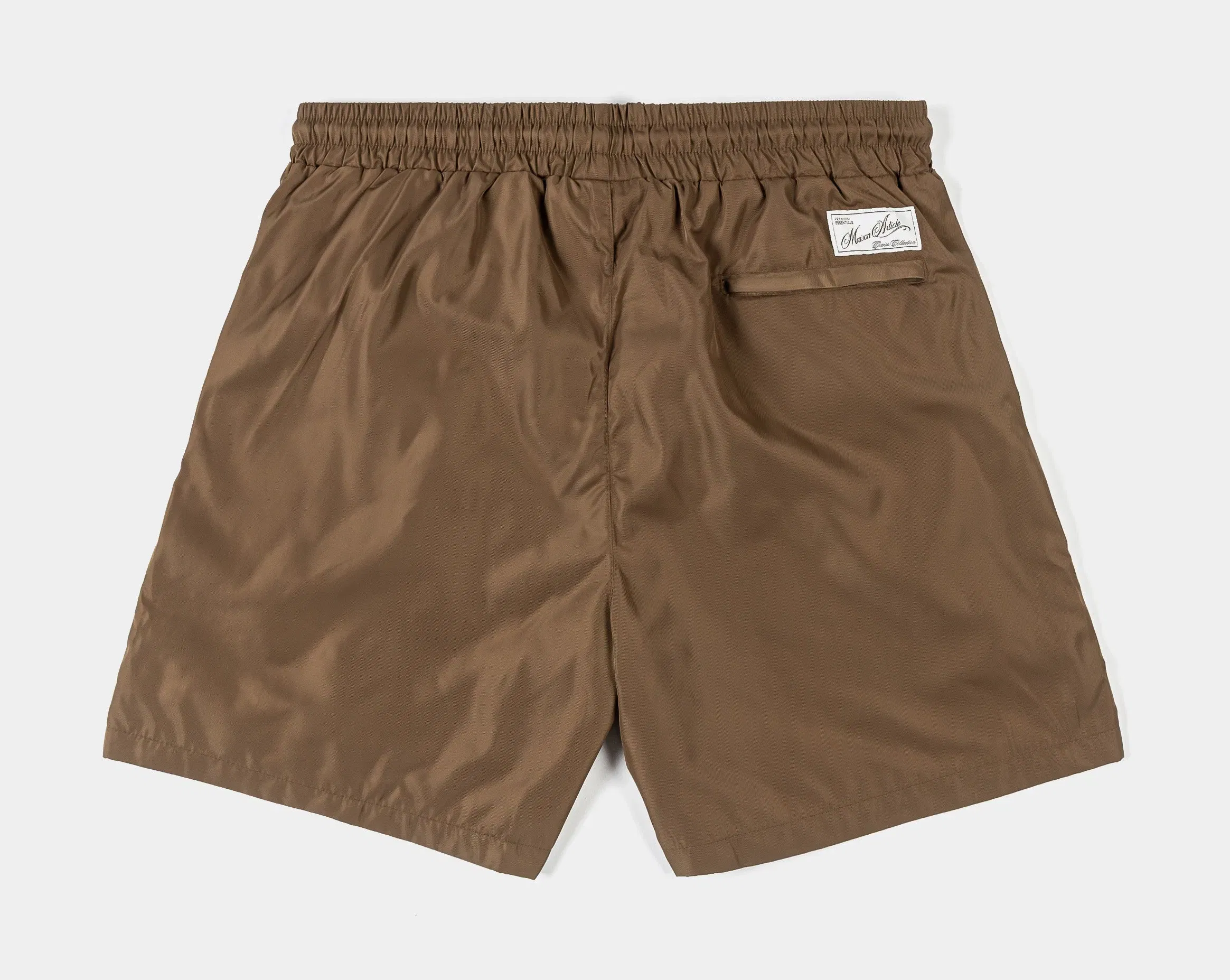 MAISON ARTICLE Nylon Hybrid Mens Shorts (Taupe)