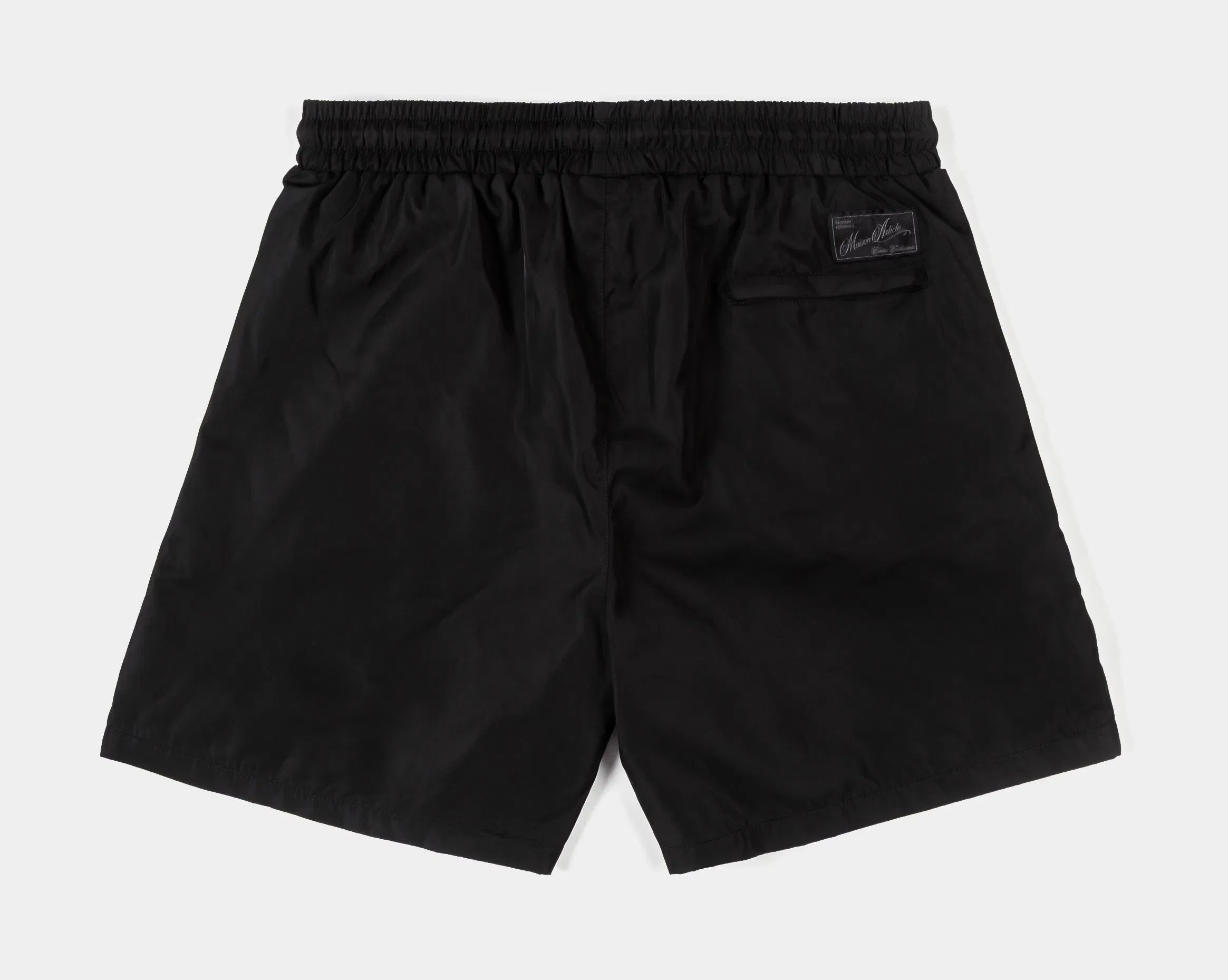 MAISON ARTICLE Nylon Hybrid Mens Shorts (Black)