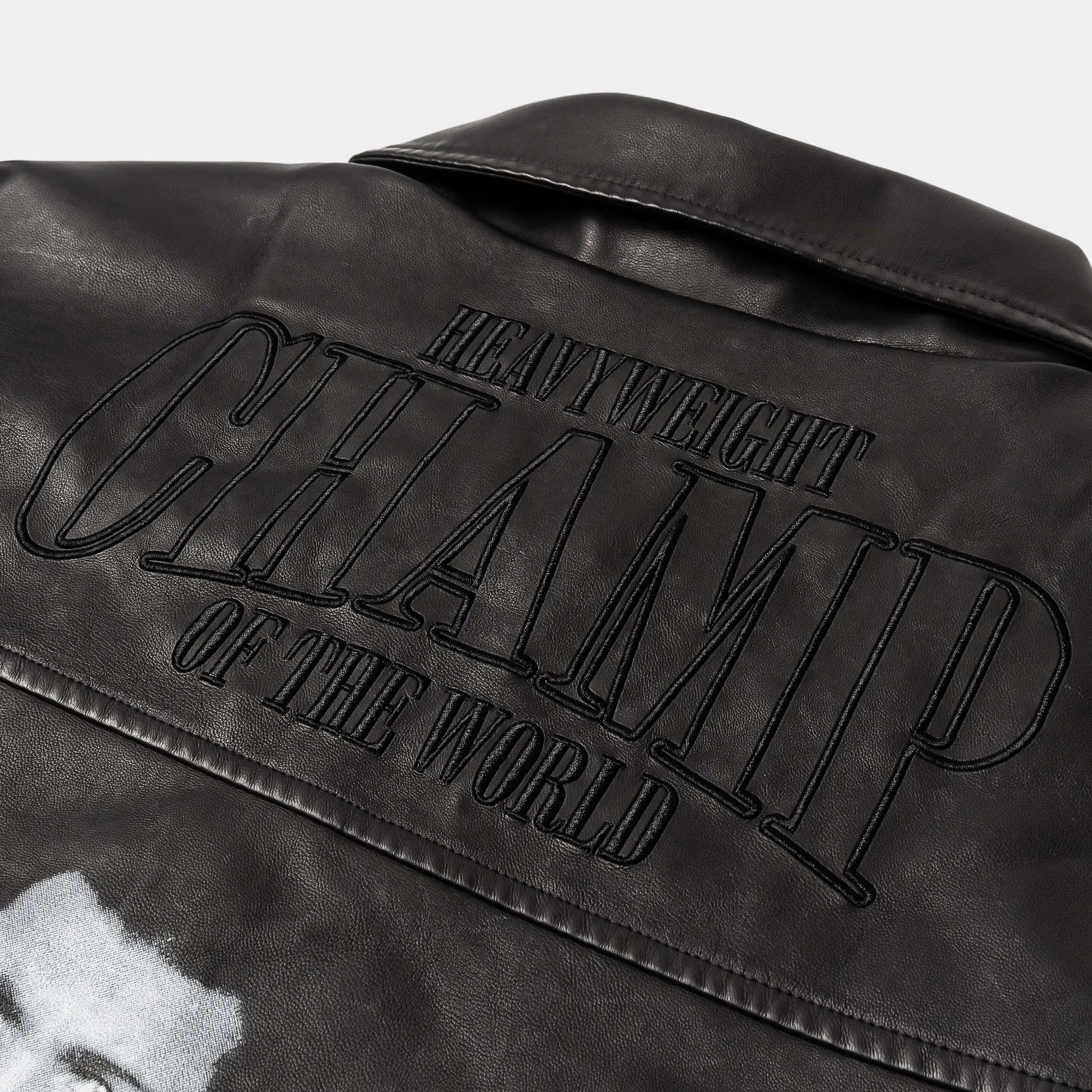 ALI X SP SP x Muhammad Ali G.O.A.T Mens Jacket (Black/Yellow)