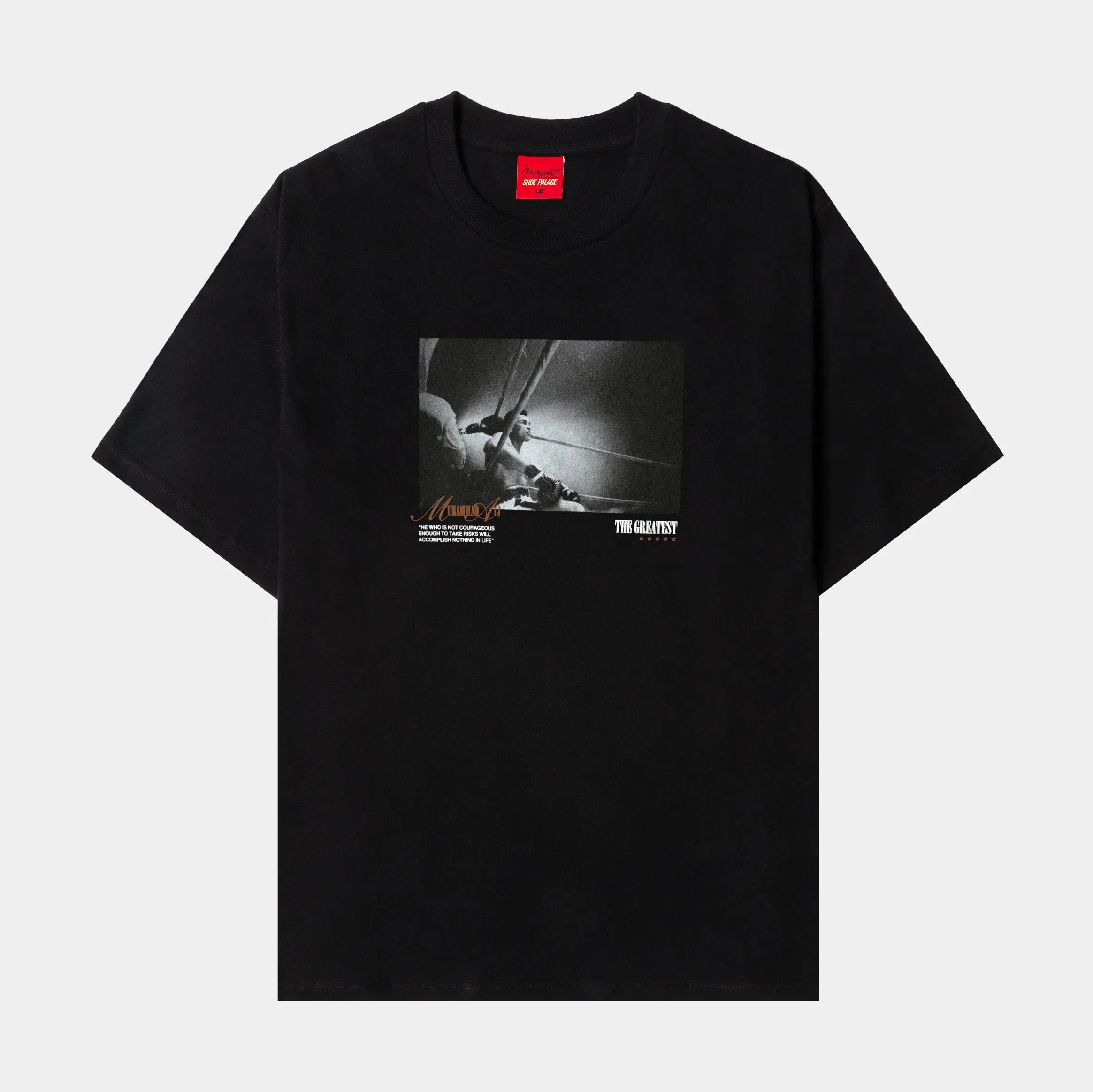 ALI X SP SP x Muhammad Ali Ring Mens Short Sleeve Shirt (Black/White)