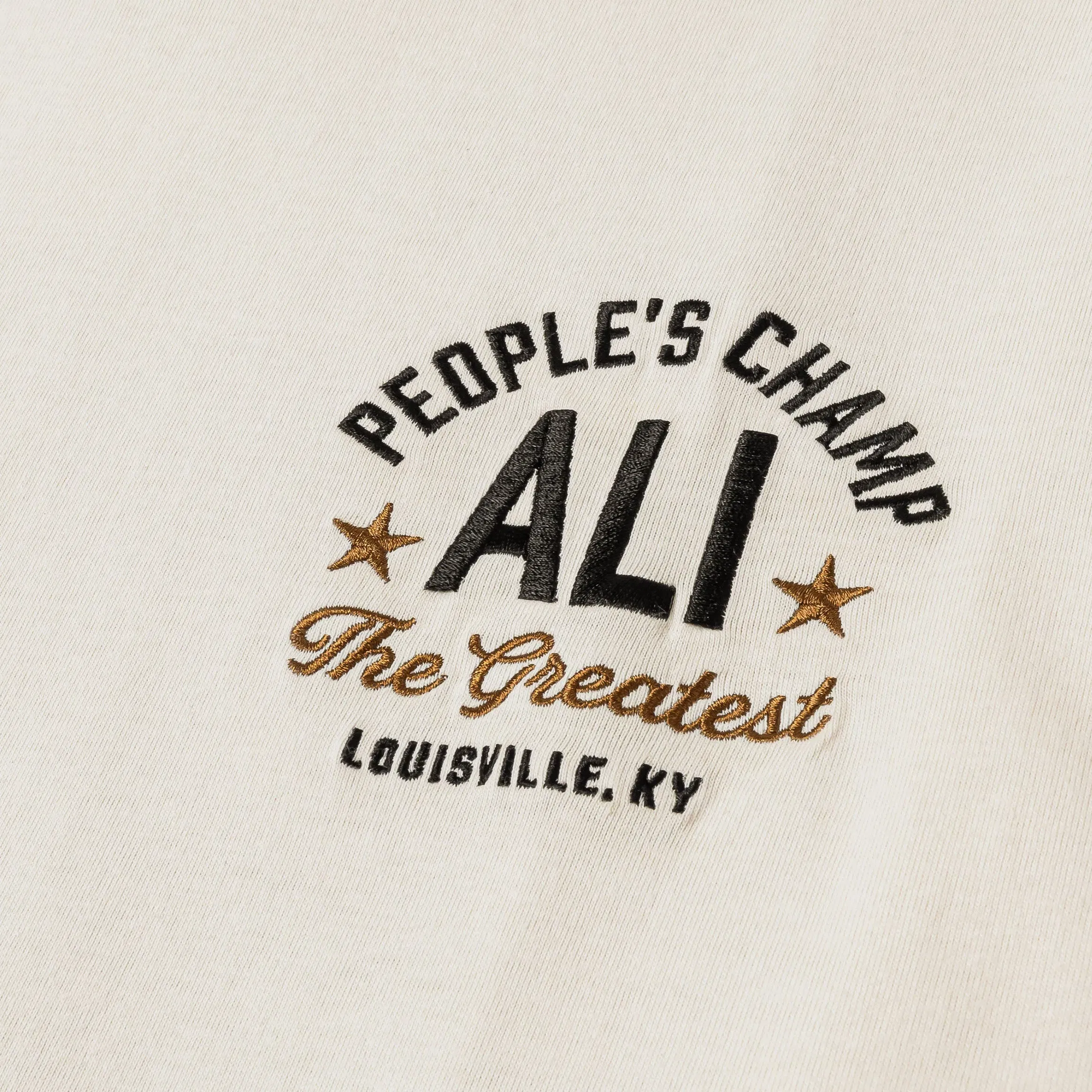 ALI X SP SP x Muhammad Ali Rumble Mens Short Sleeve Shirt (Beige/Brown)