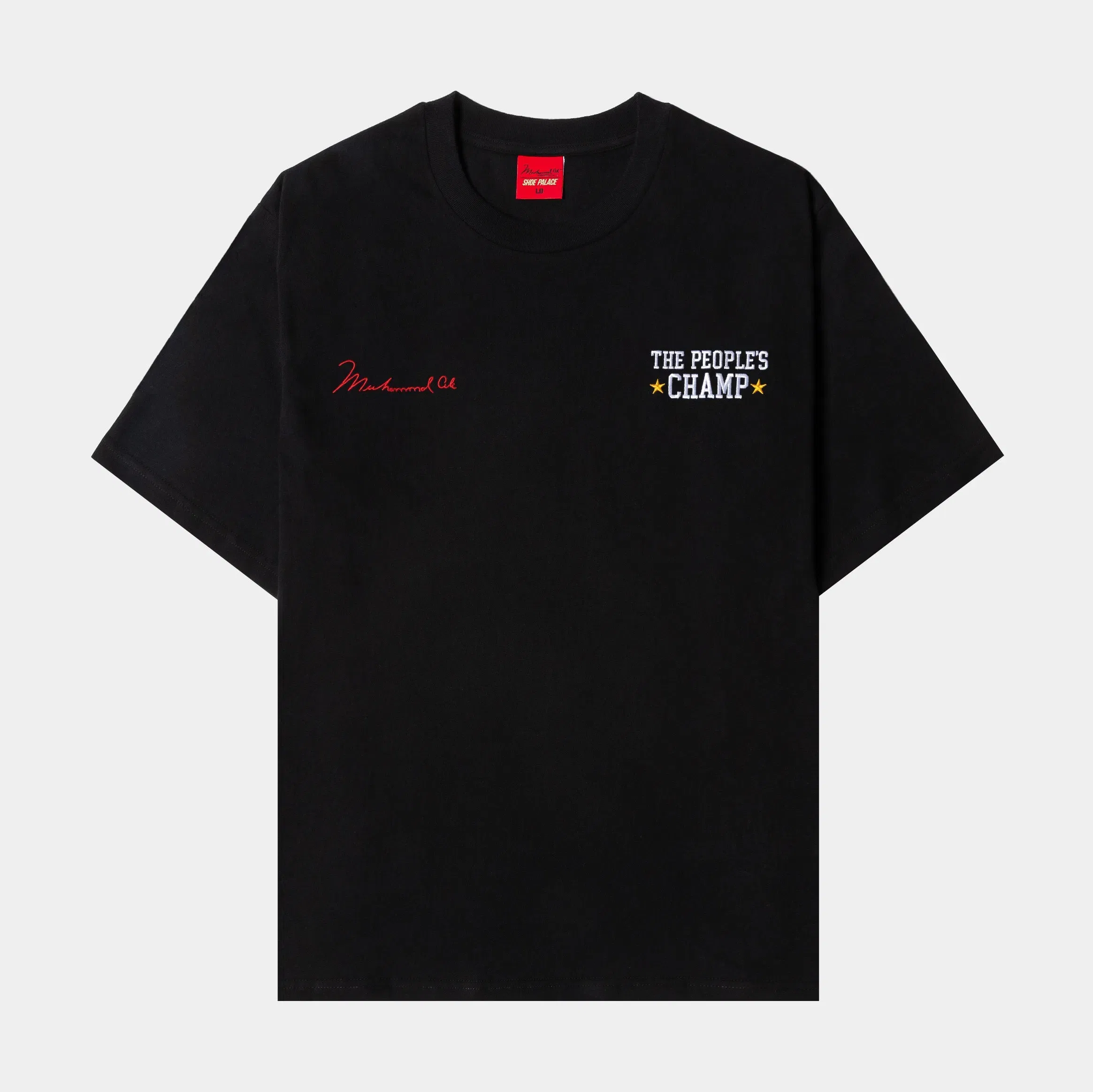 ALI X SP SP x Muhammad Ali People's Champ Mens Short Sleeve Shirt (Black/White)