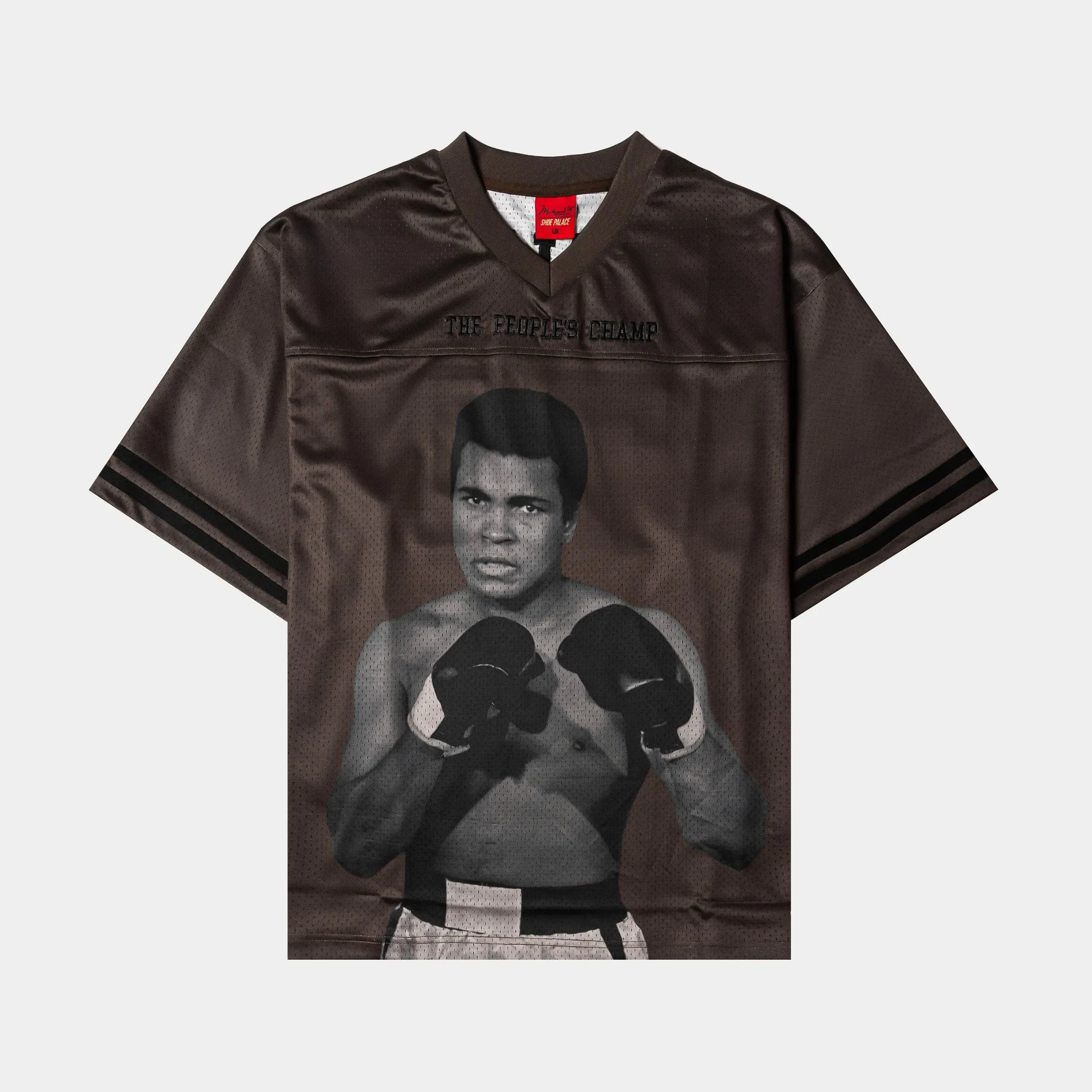 ALI X SP SP x Muhammad Ali 74 Mesh Mens Jersey (Brown/Black)