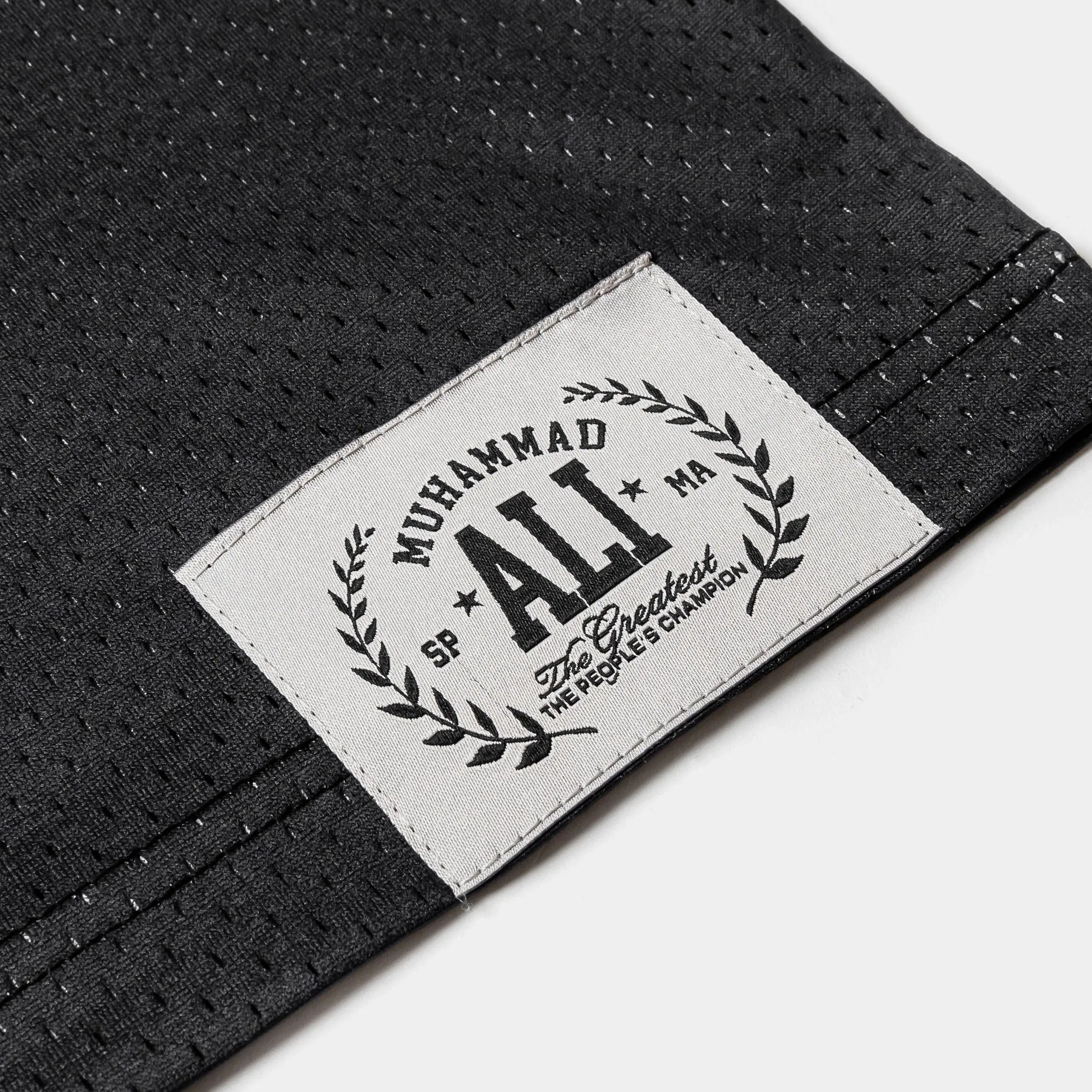 ALI X SP SP x Muhammad Ali 74 Mesh Mens Jersey (Black/White)