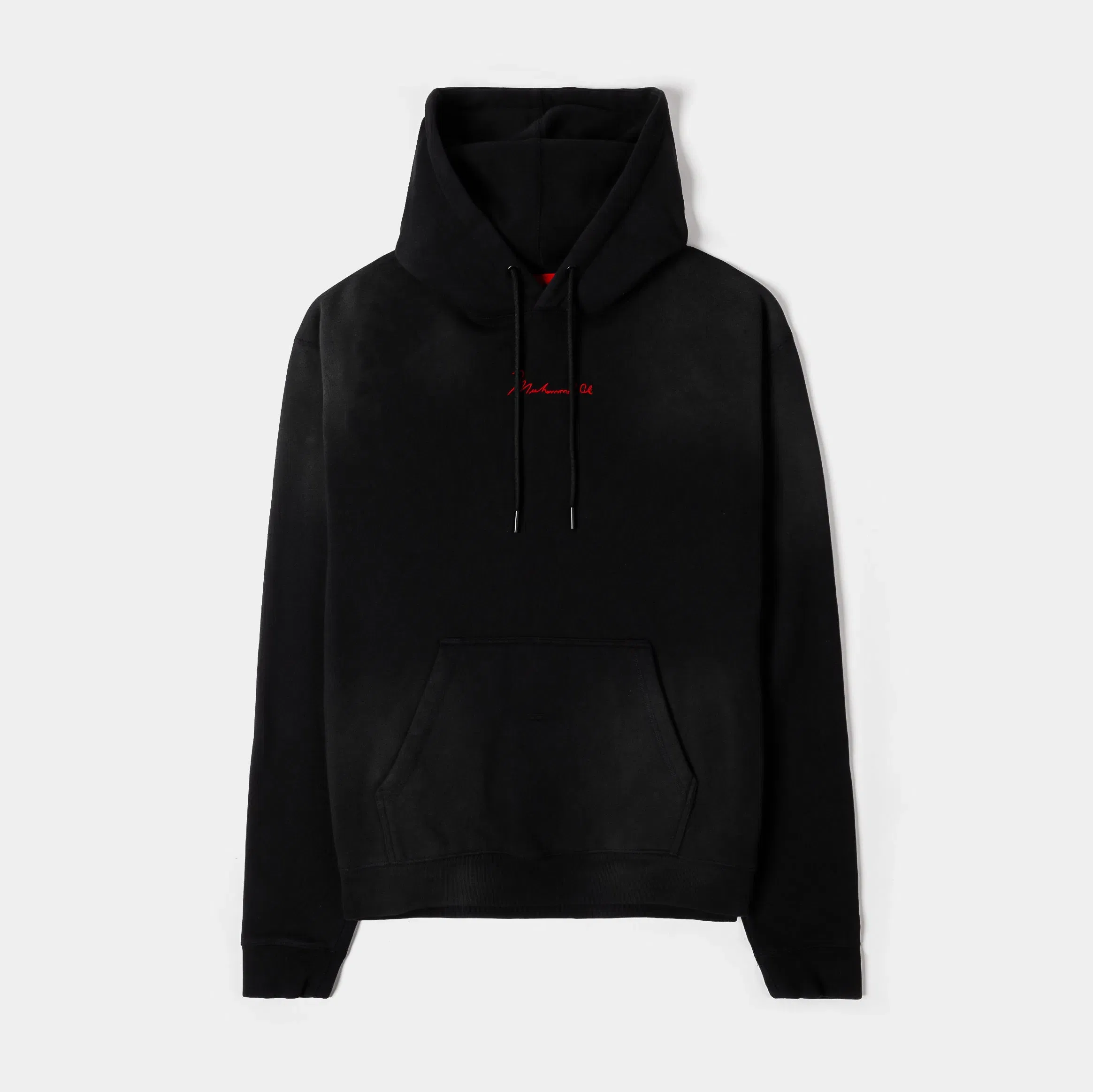 ALI X SP SP x Muhammad Ali Boxer Washed Pullover Mens Hoodie (Black/White)