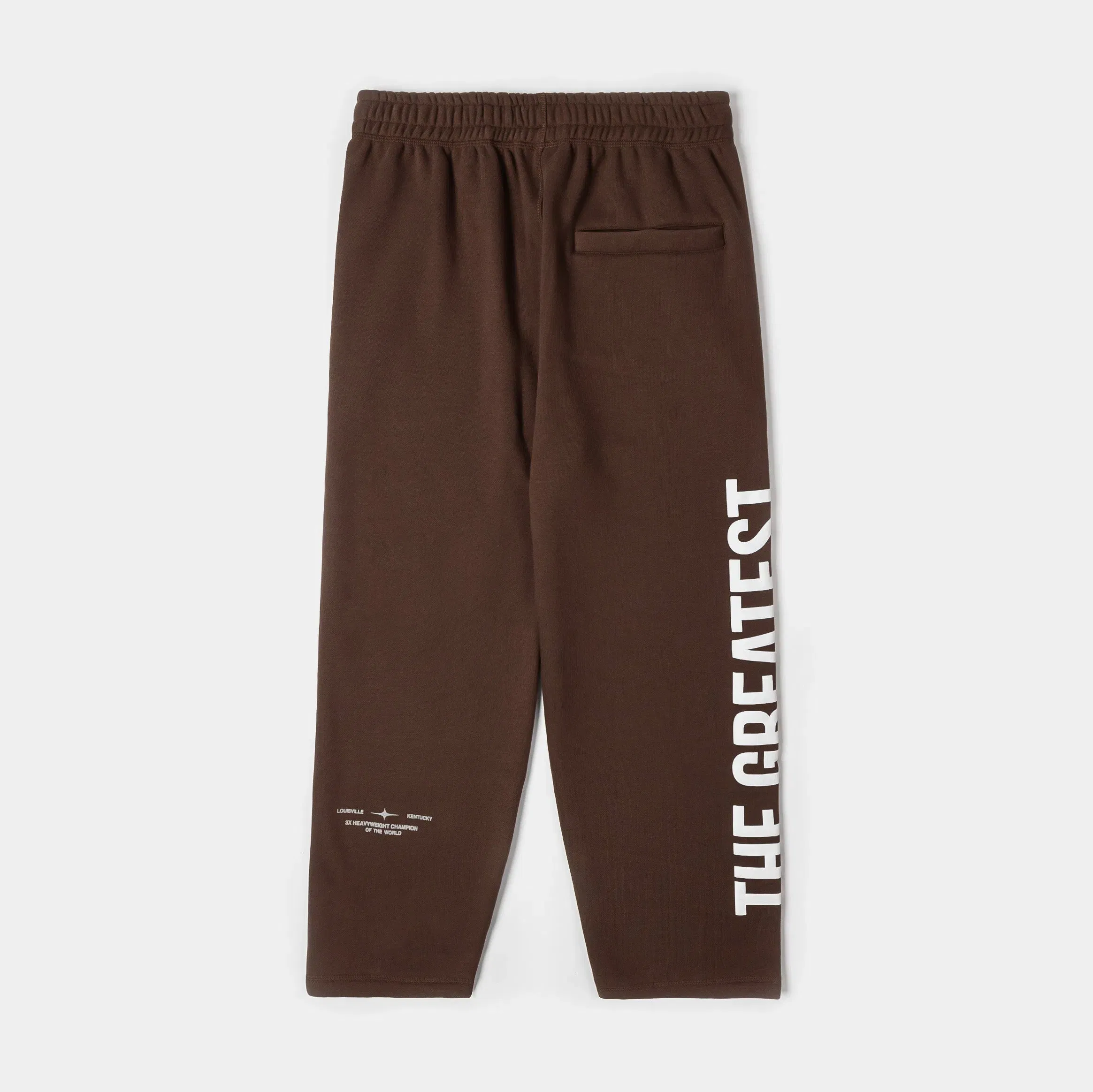 ALI X SP SP x Muhammad Ali Greatest Mens Sweatpants (Brown/White)