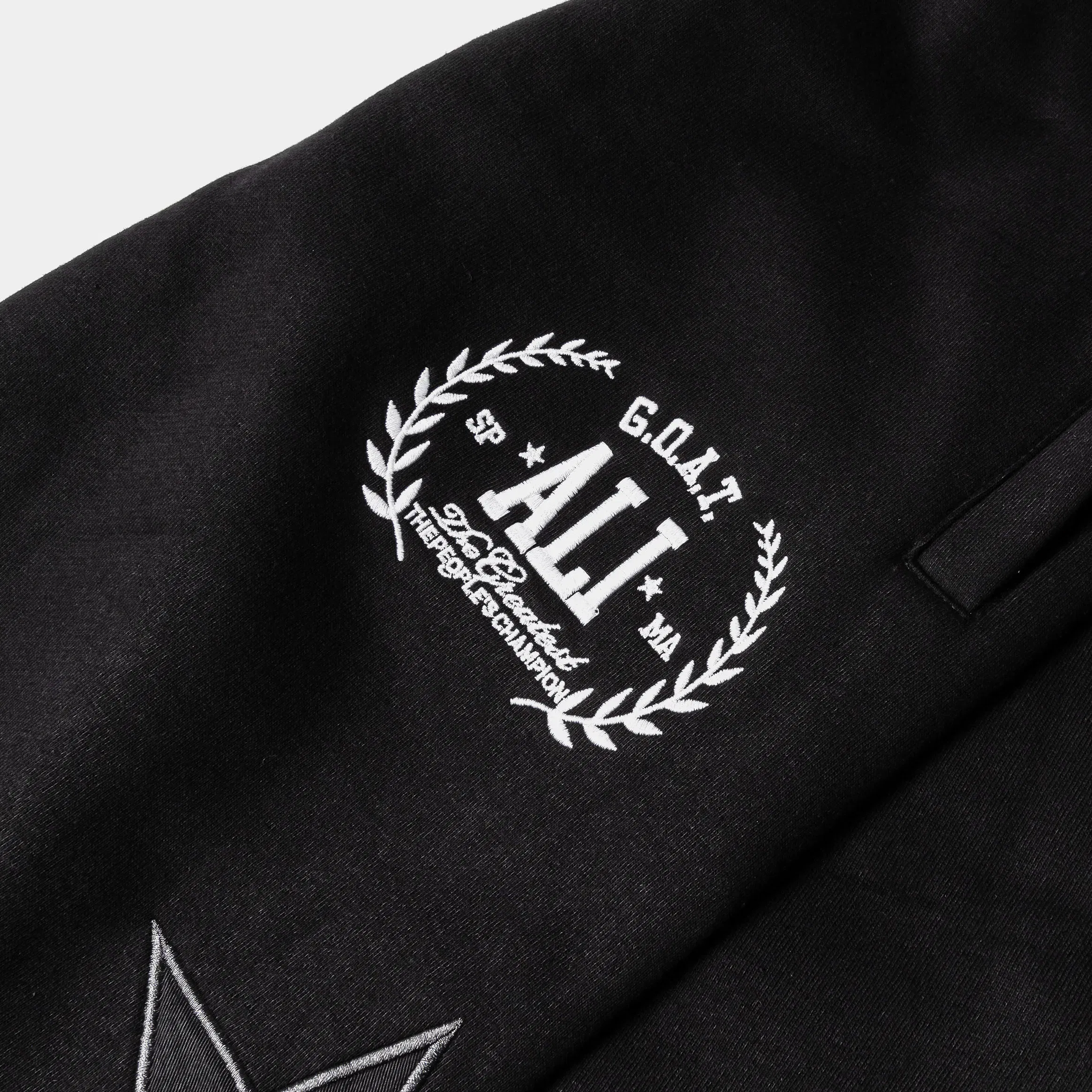 ALI X SP SP x Muhammad Ali Stars Mens Sweatpants (Black/White)