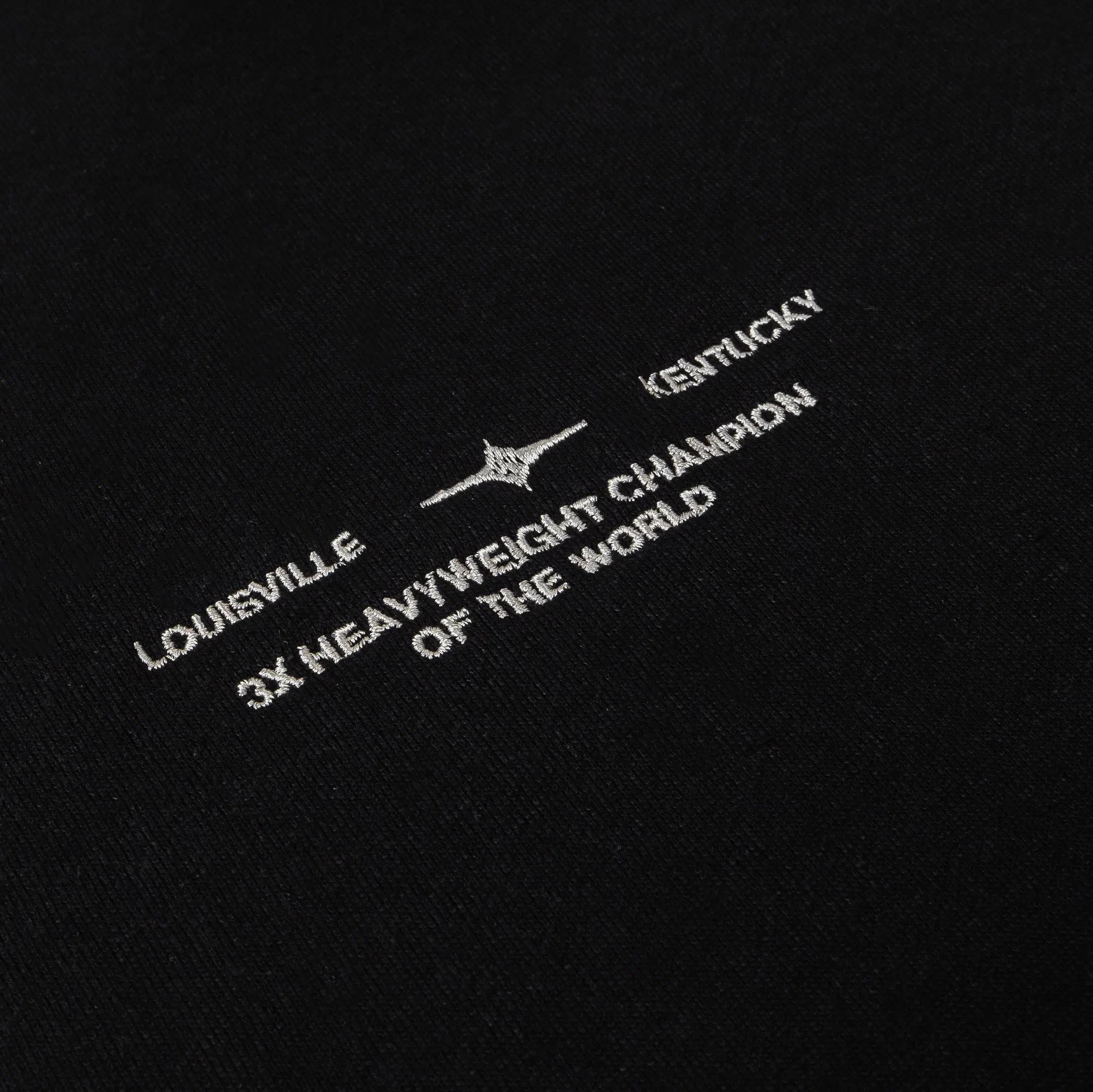 ALI X SP SP x Muhammad Ali Stars Pullover Mens Hoodie (Black/White)