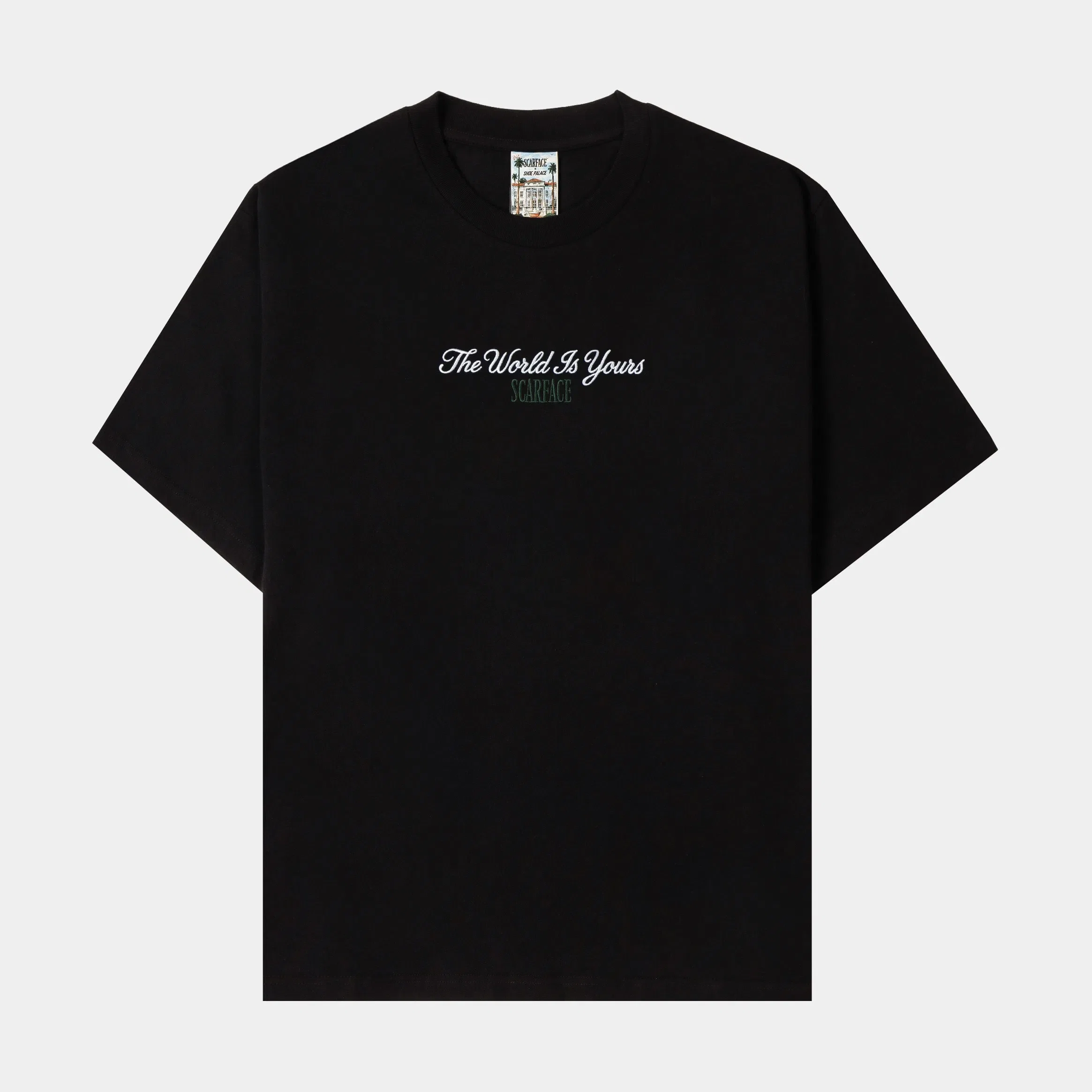 SCARFACE X SP SP x Scarface Cash Mens Short Sleeve Shirt (Black/White)