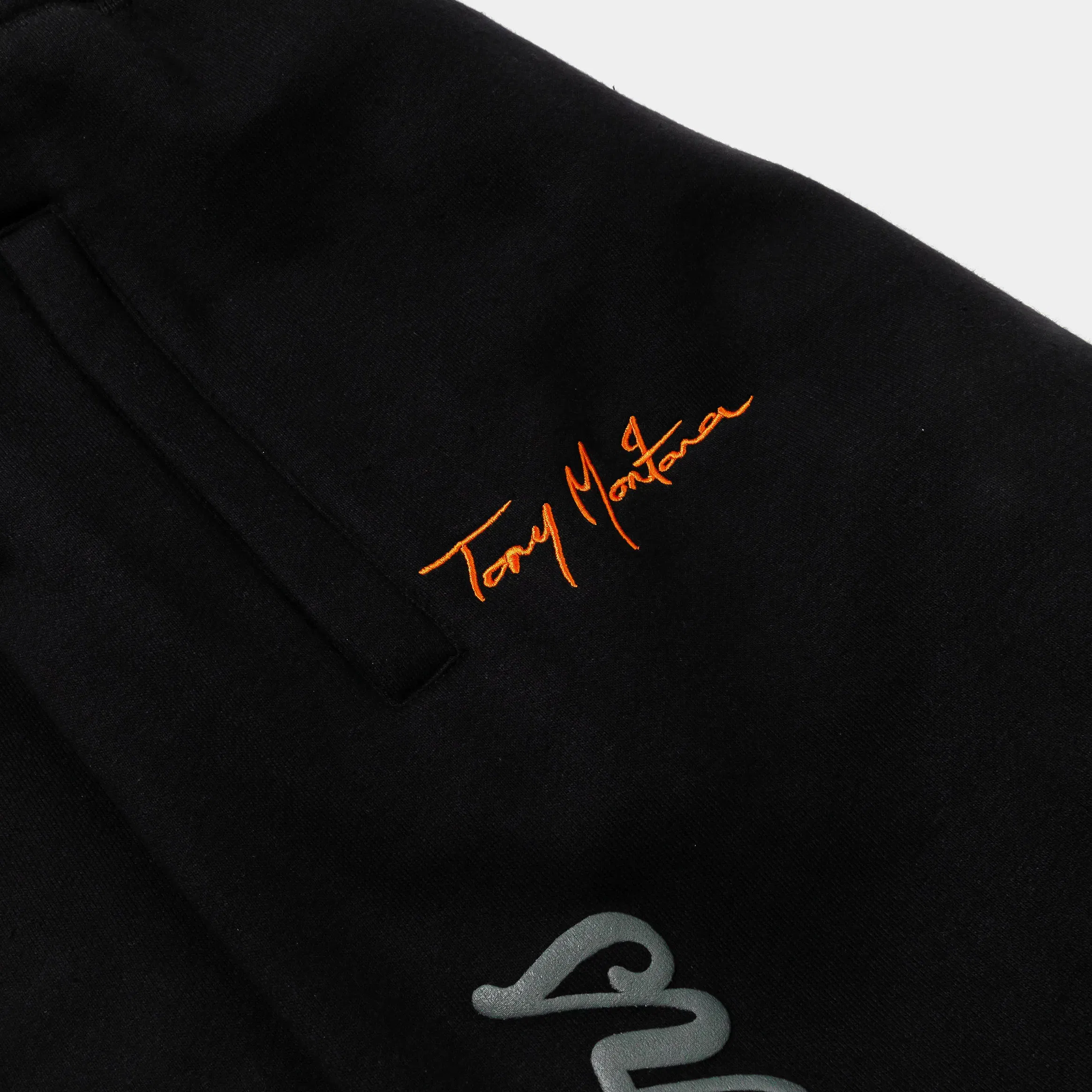 SCARFACE X SP SP x Scarface Sunset Fleece Mens Sweatpants (Black/Orange)
