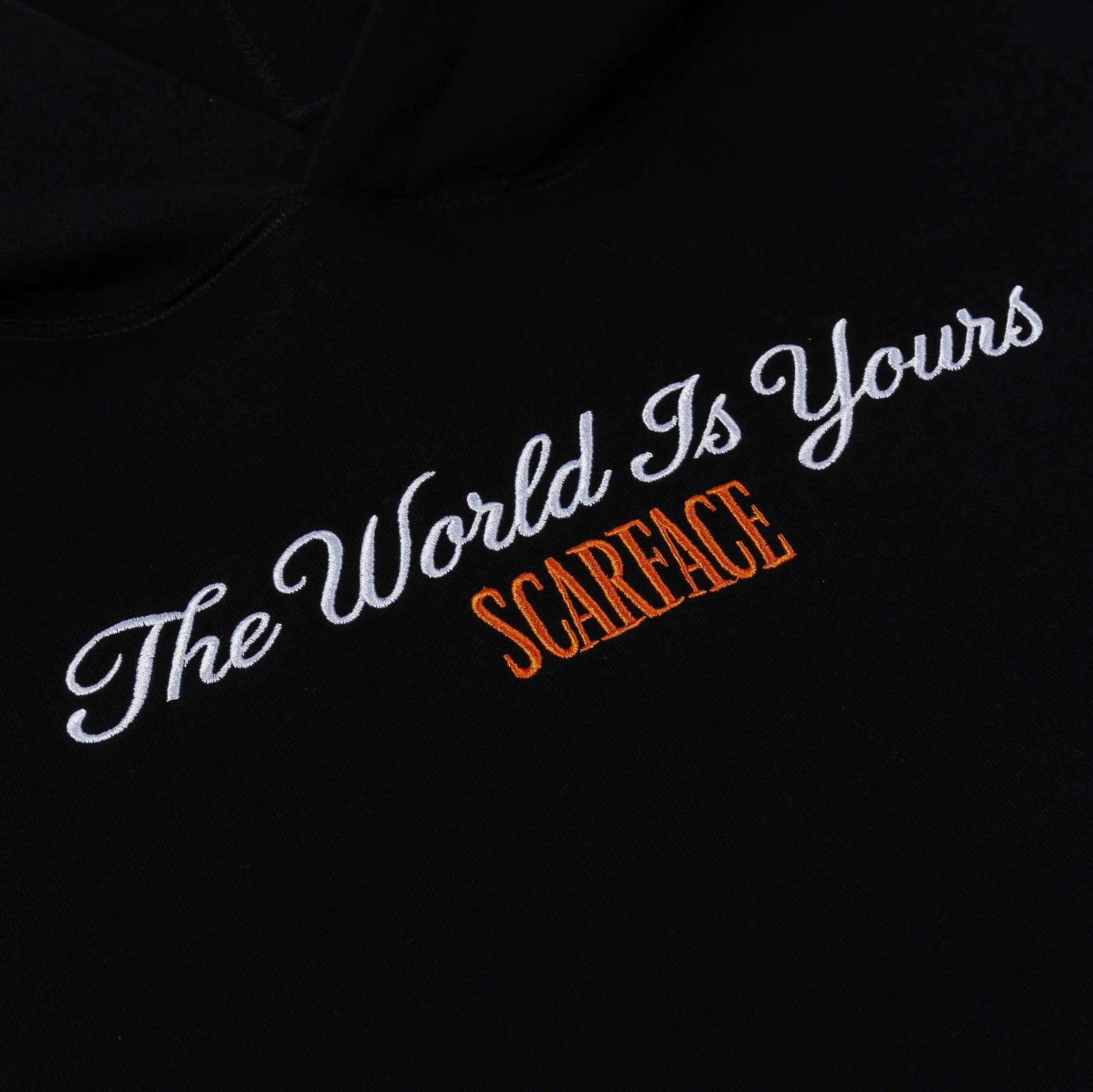 SCARFACE X SP SP x Scarface Sunset Fleece Pullover Mens Hoodie (Black/Orange)