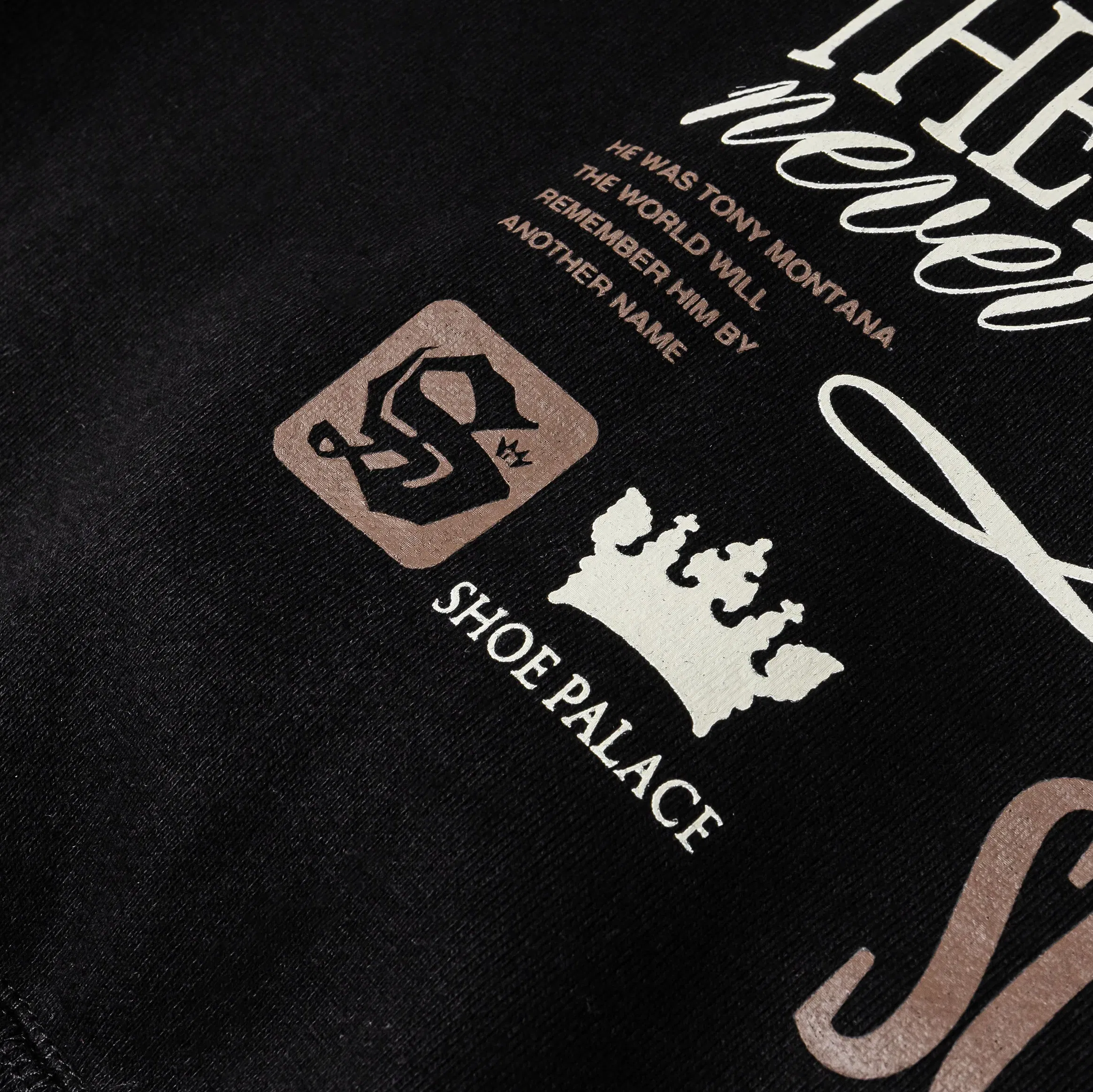 SCARFACE X SP SP x Scarface Chico Zip Up Mens Hoodie (Black/Taupe)