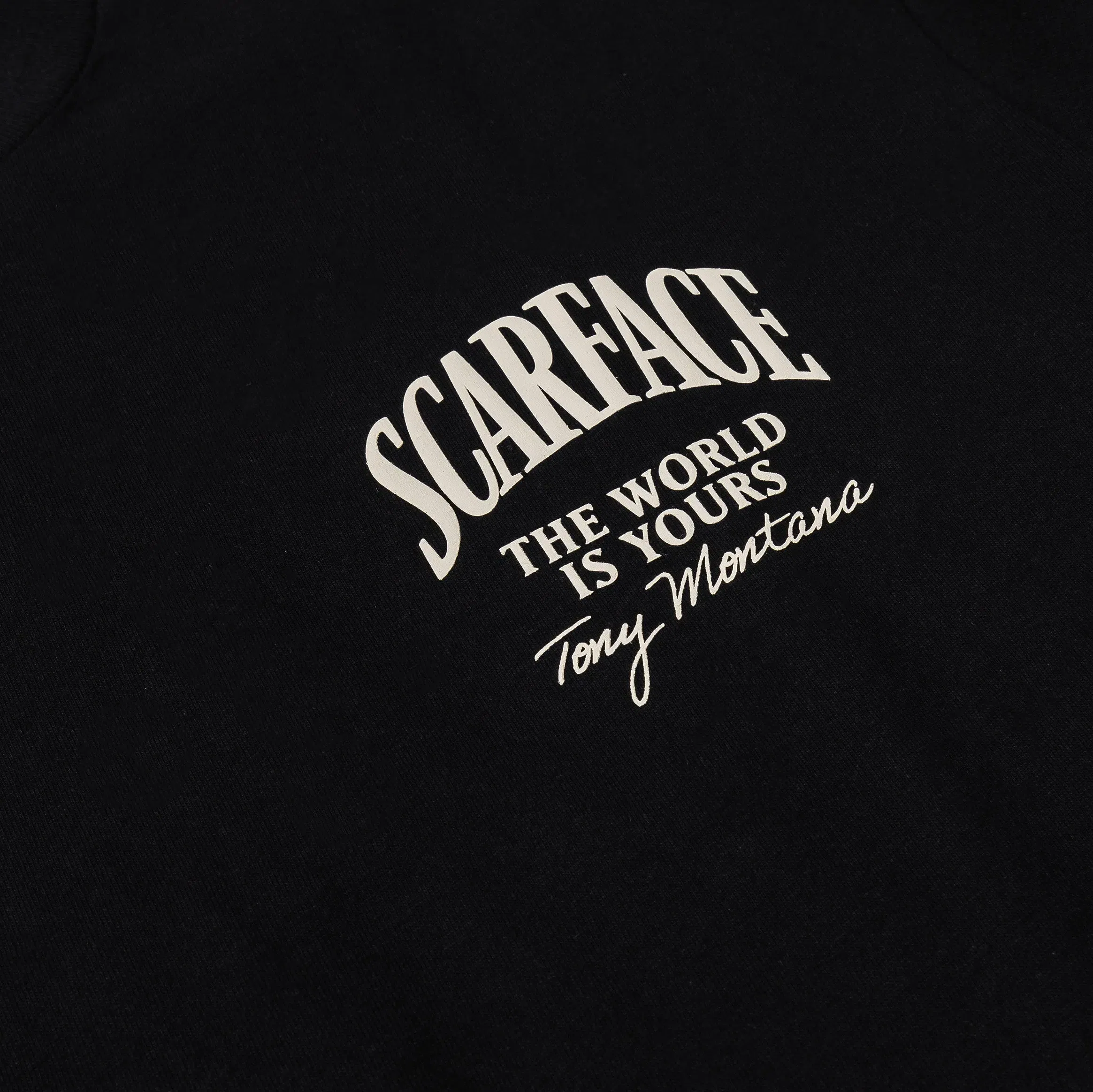 SCARFACE X SP SP x Scarface Roses Mens Short Sleeve Shirt (Black/Beige)