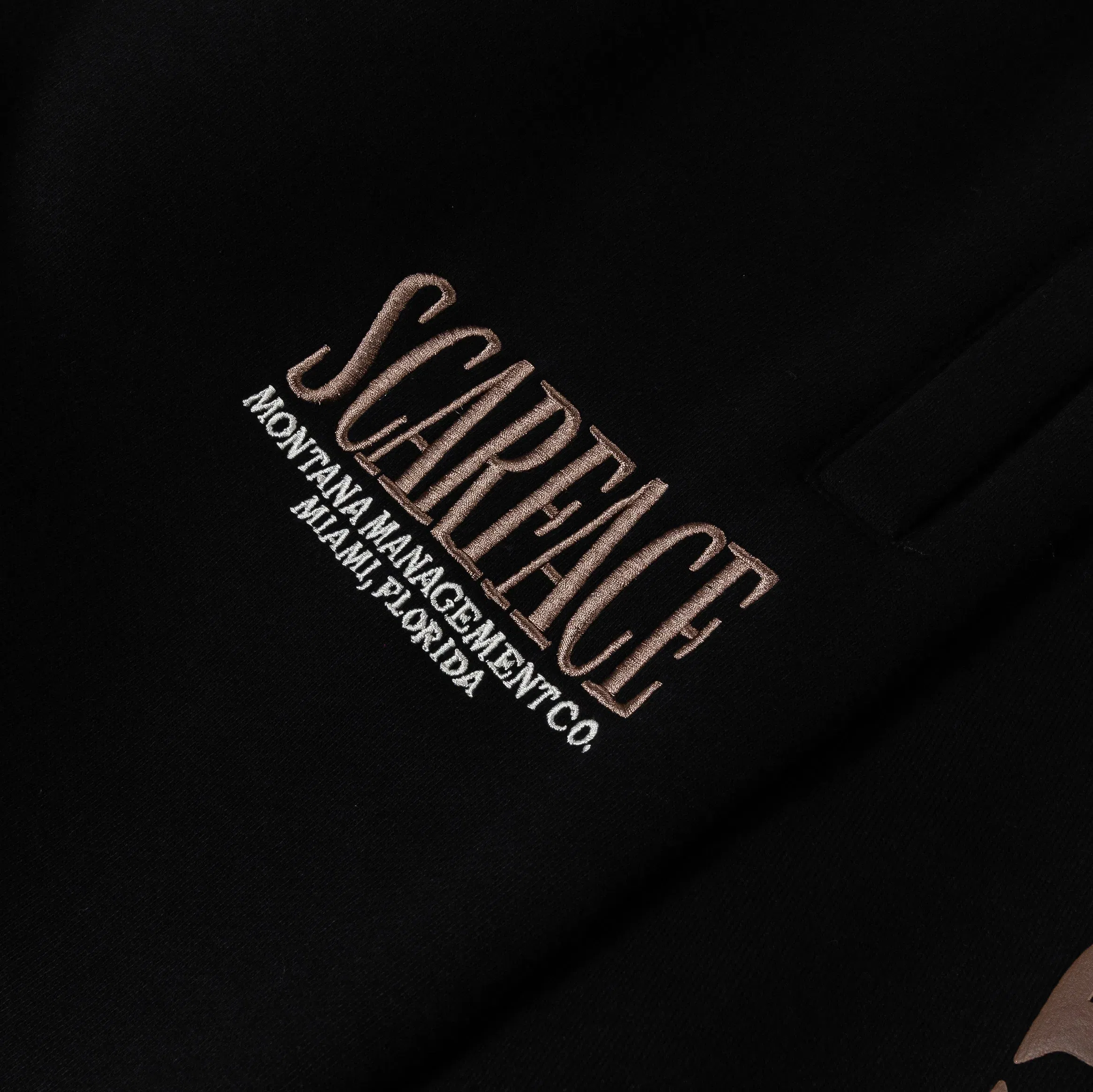 SCARFACE X SP SP x Scarface Chico Fleece Mens Sweatpants (Black/Taupe)
