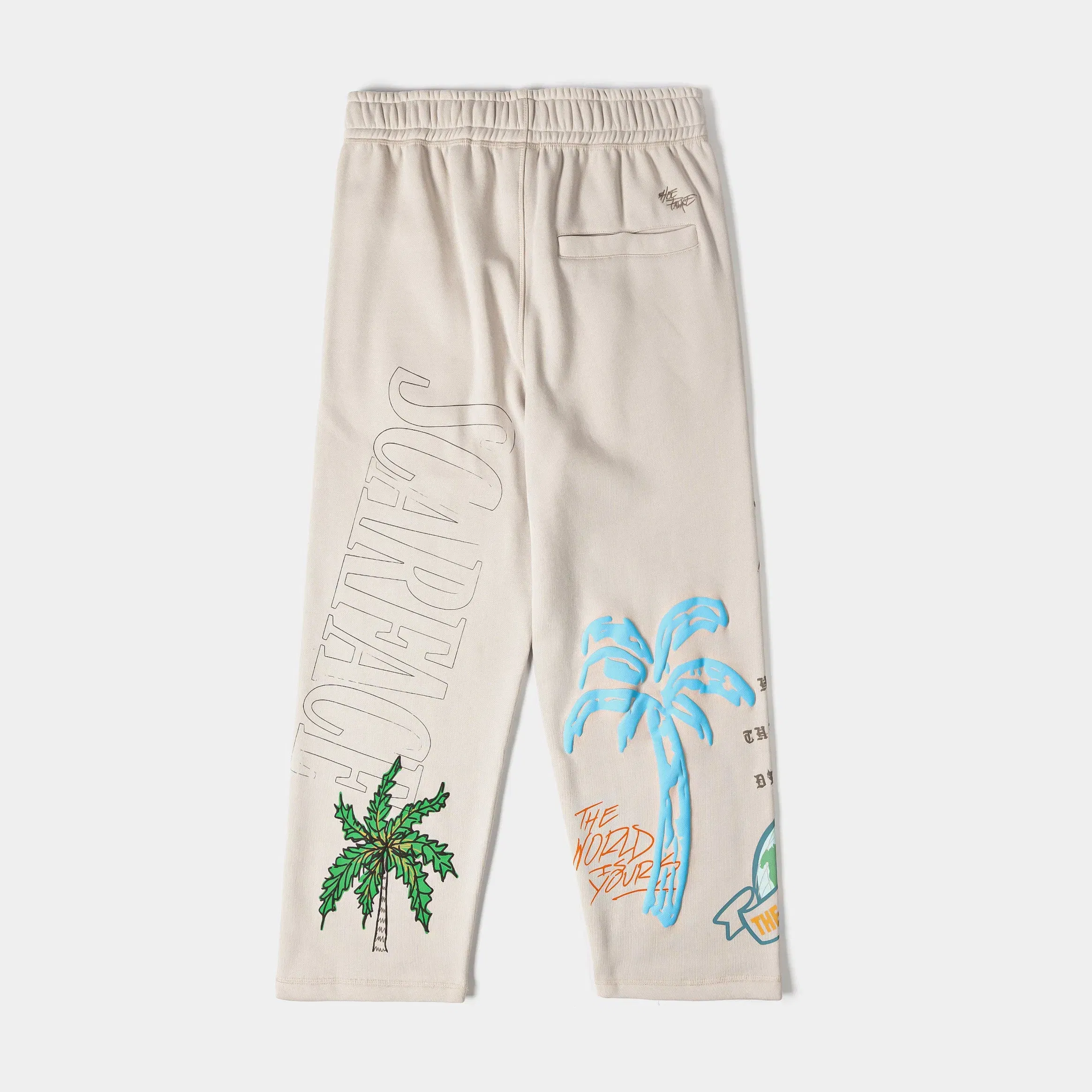 SCARFACE X SP SP x Scarface Post Card Fleece Mens Sweatpants (Beige/Taupe)
