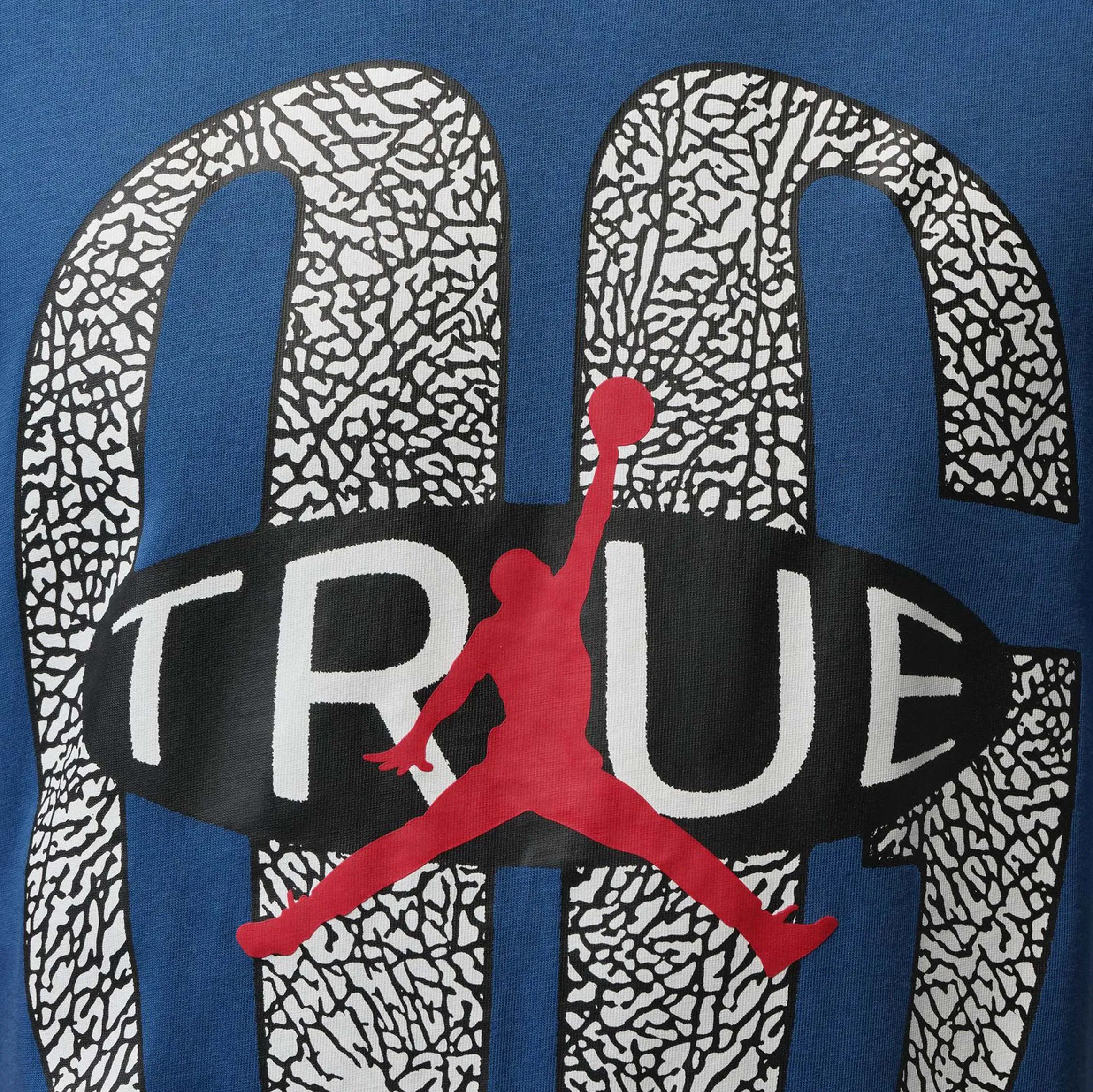 Air Jordan Brooklyn Mens Short Sleeve Shirt (True Blue)