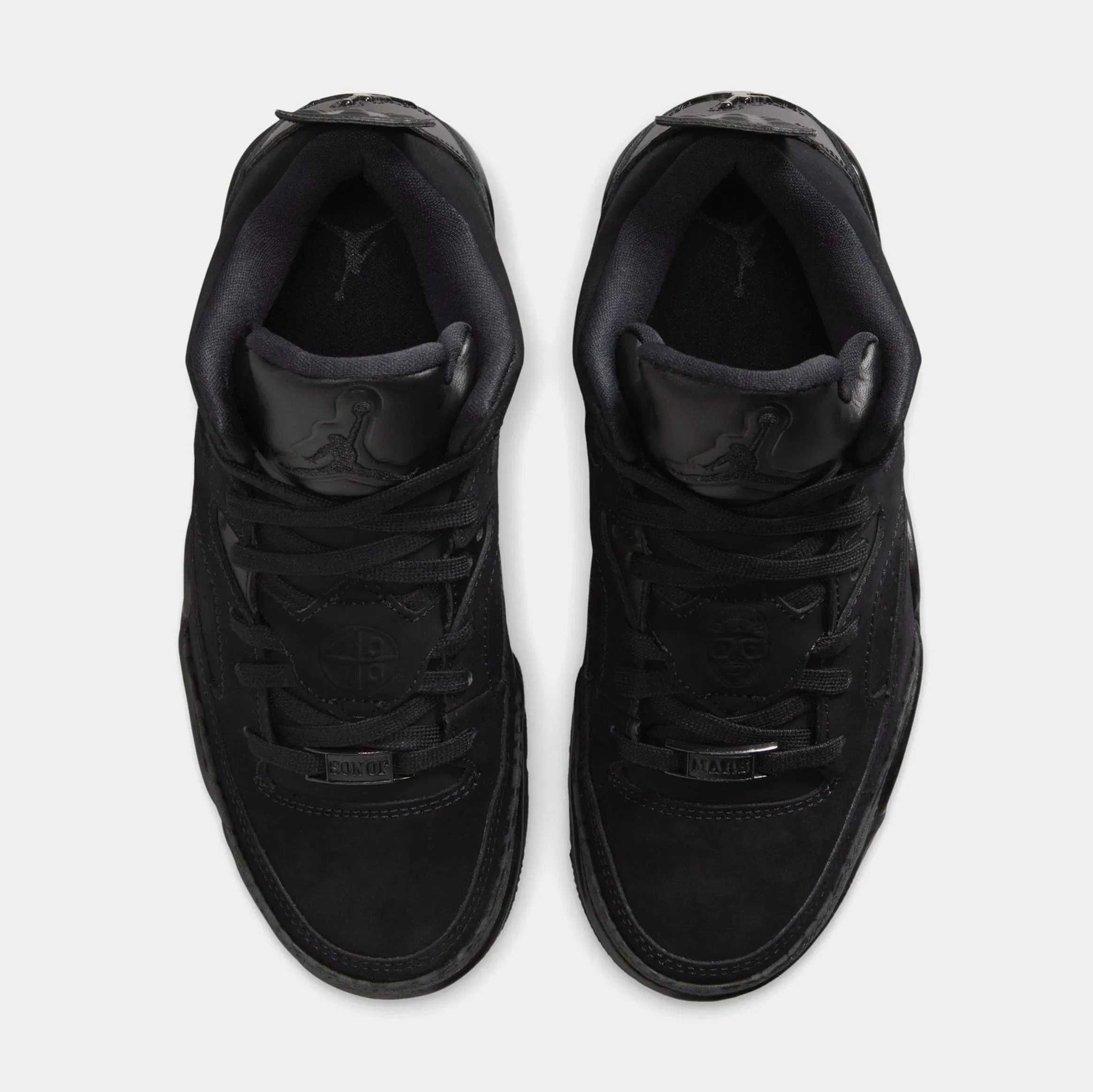 Air Jordan Son of Mars Low Grade School Lifestyle Shoes (Black/Dark Smoke Grey)