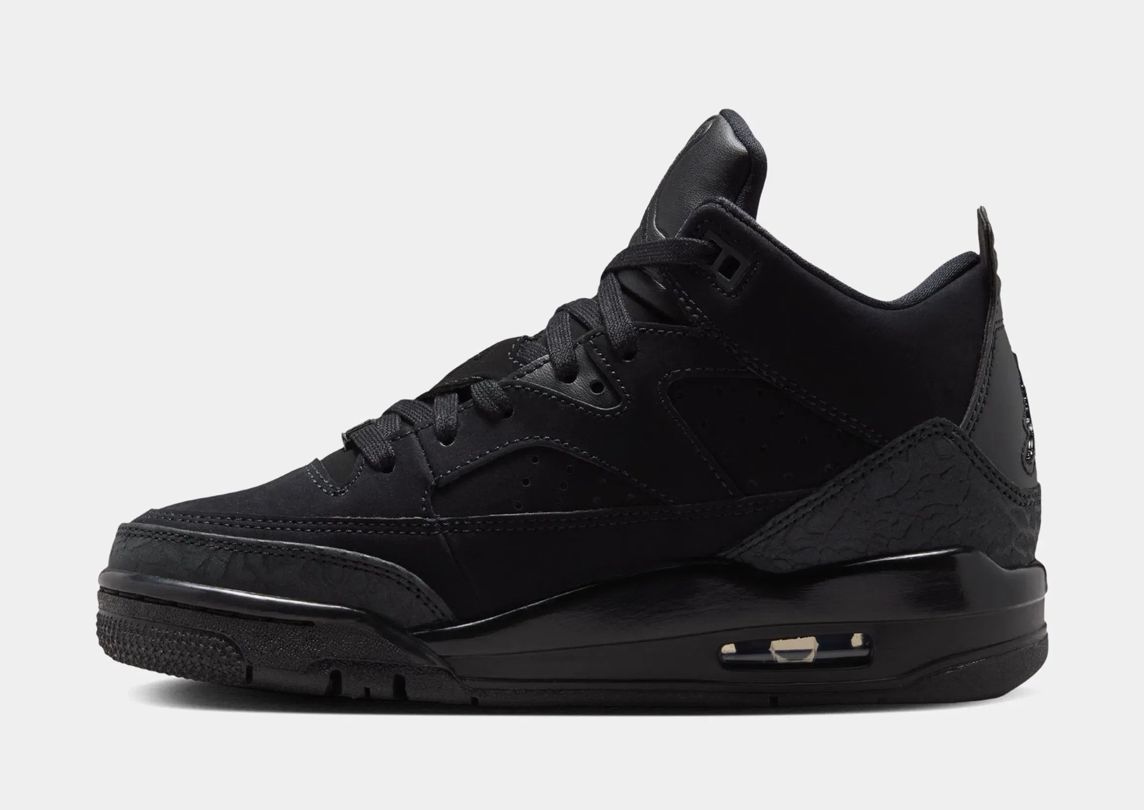 Air Jordan Son of Mars Low Grade School Lifestyle Shoes (Black/Dark Smoke Grey)