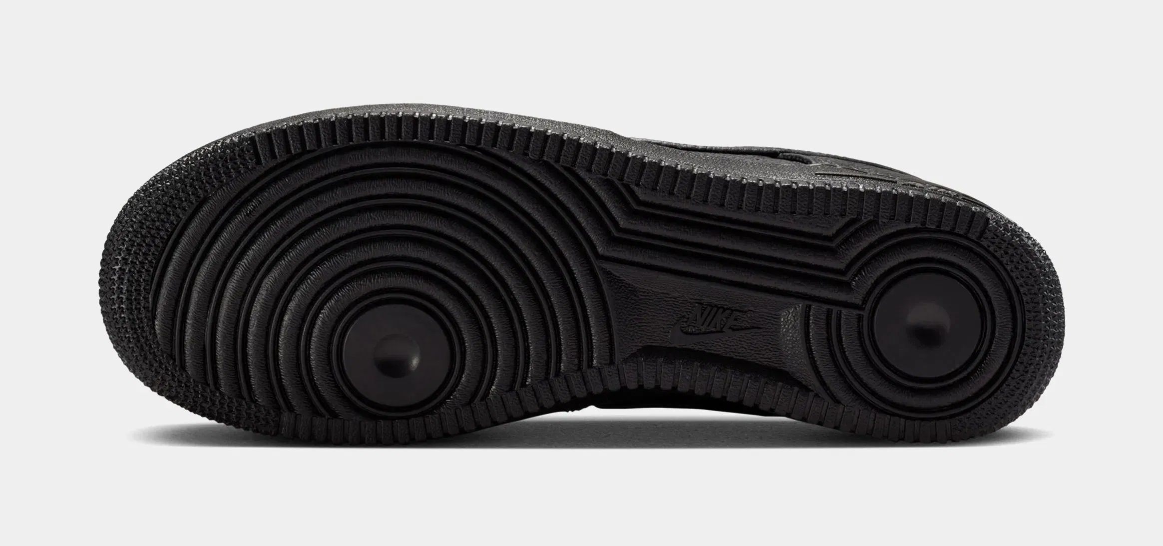 Nike Air Force 1 Low Retro Black Leather Mens Lifestyle Shoes (Black)