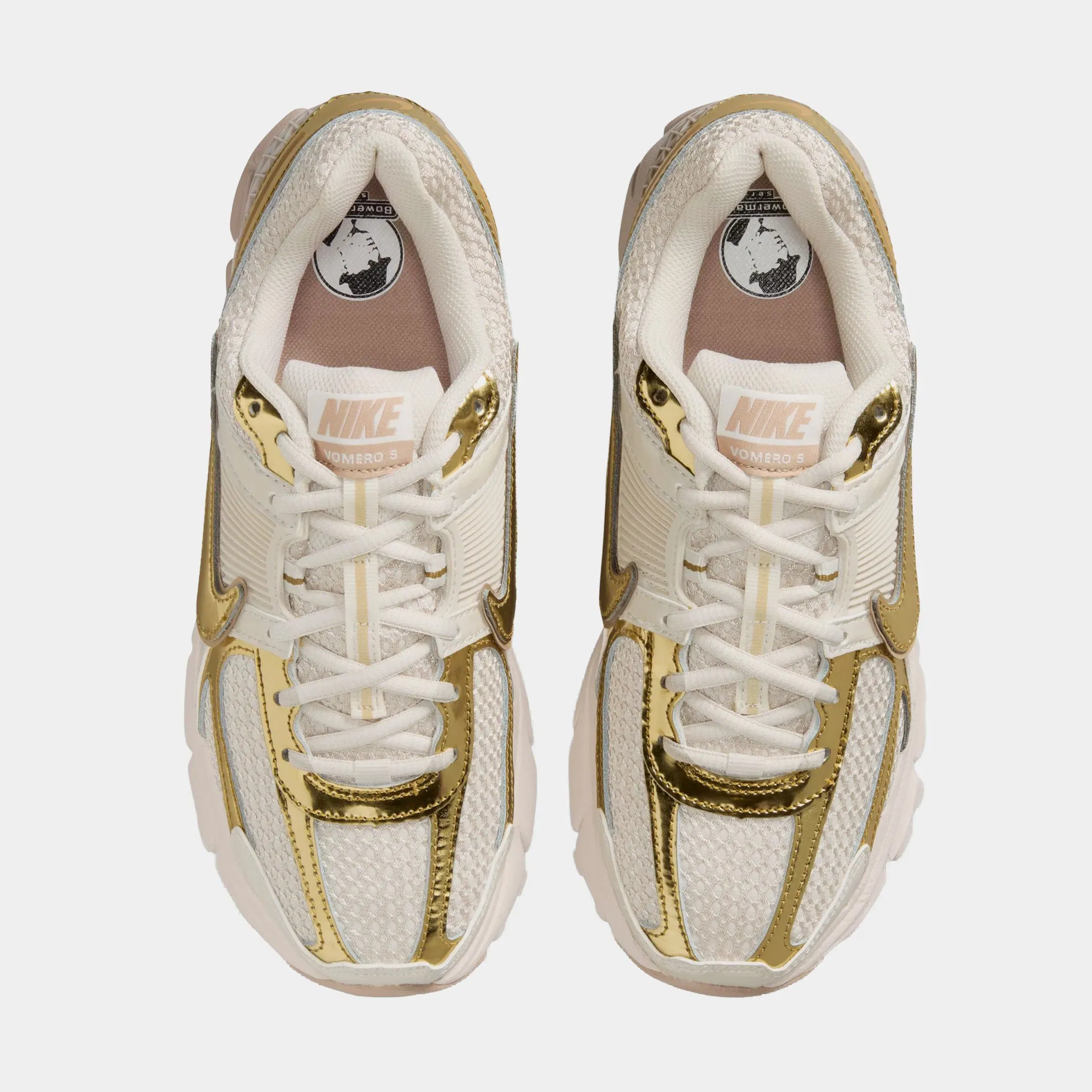 Nike Zoom Vomero 5 Womens Running Shoes (Light Orewood Brown/Metallic Gold/Hemp)