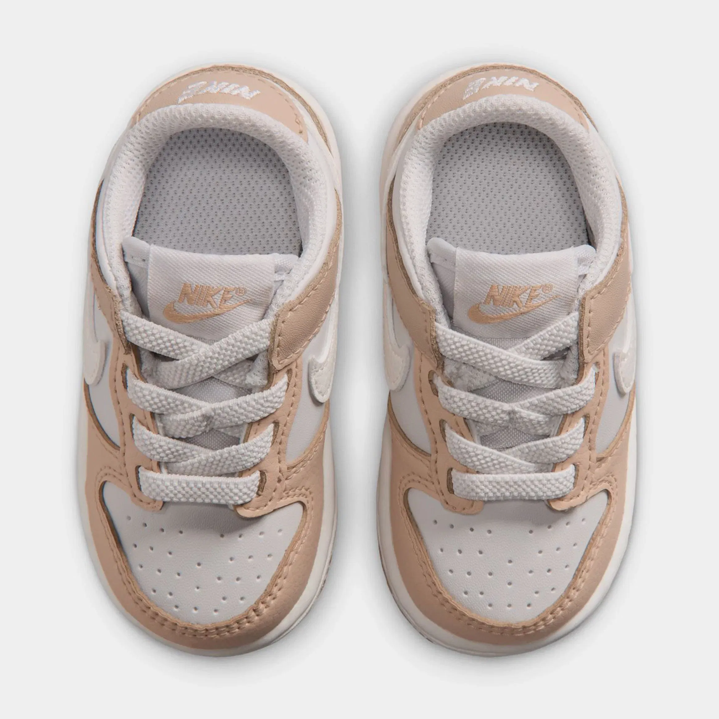 Nike Dunk Low Infant Toddler Lifestyle Shoes (Linen/Sail/Platinum Tint)