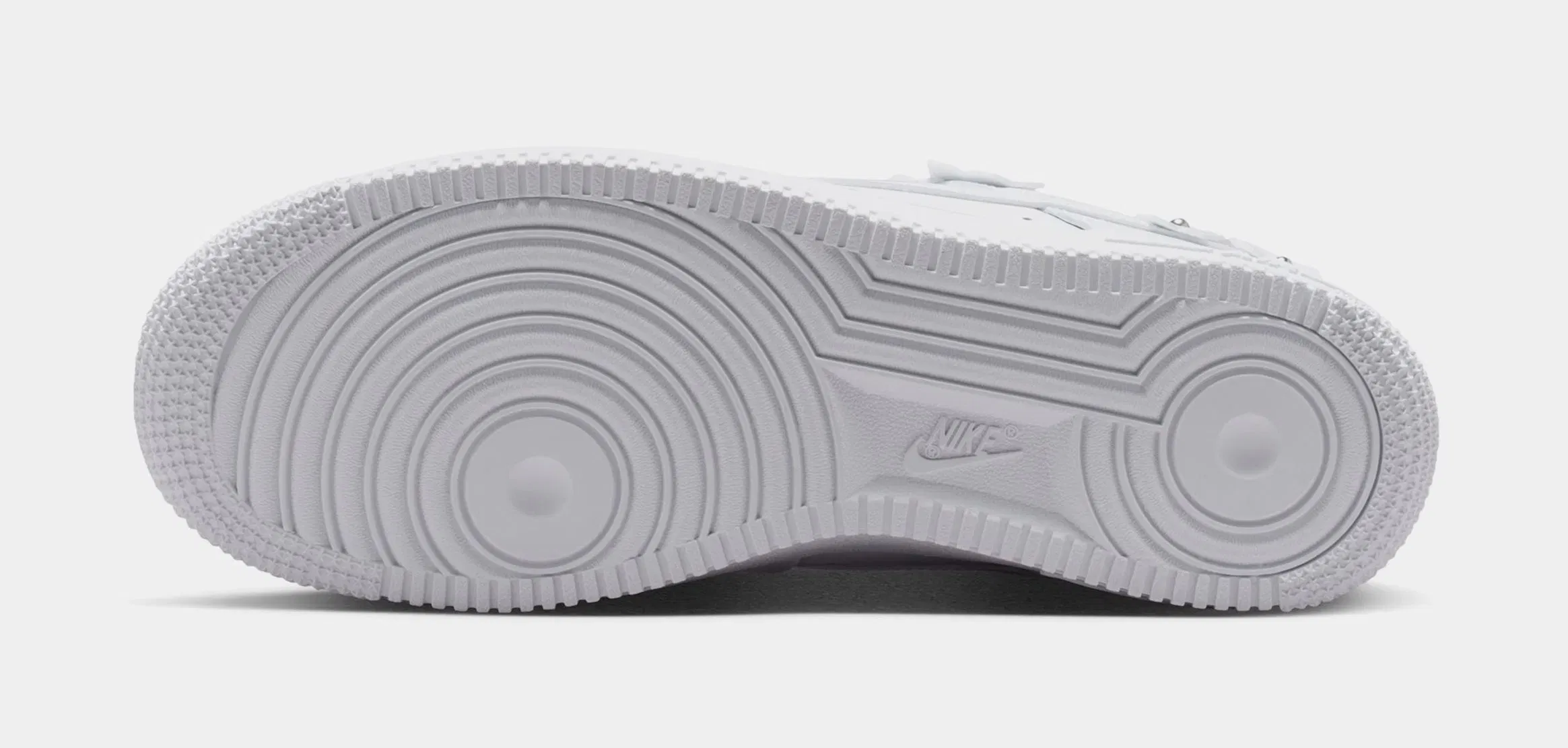 Nike Air Force 1 '07 Florette Womens Lifestyle Shoes (White/Wolf Grey/Metallic Silver)