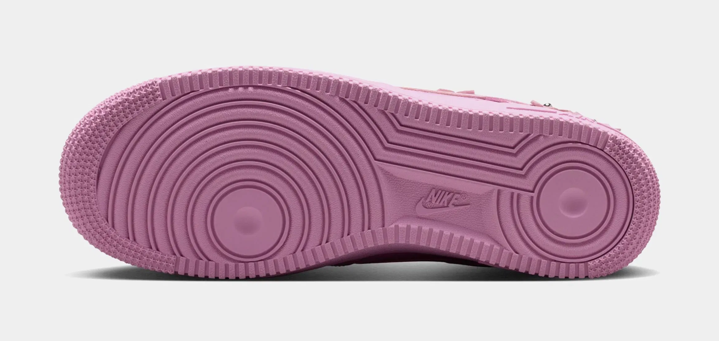 Nike Air Force 1 '07 Flower Pack Womens Lifestyle Shoes (Pink Rise/Pink Foam/Metallic Silver)