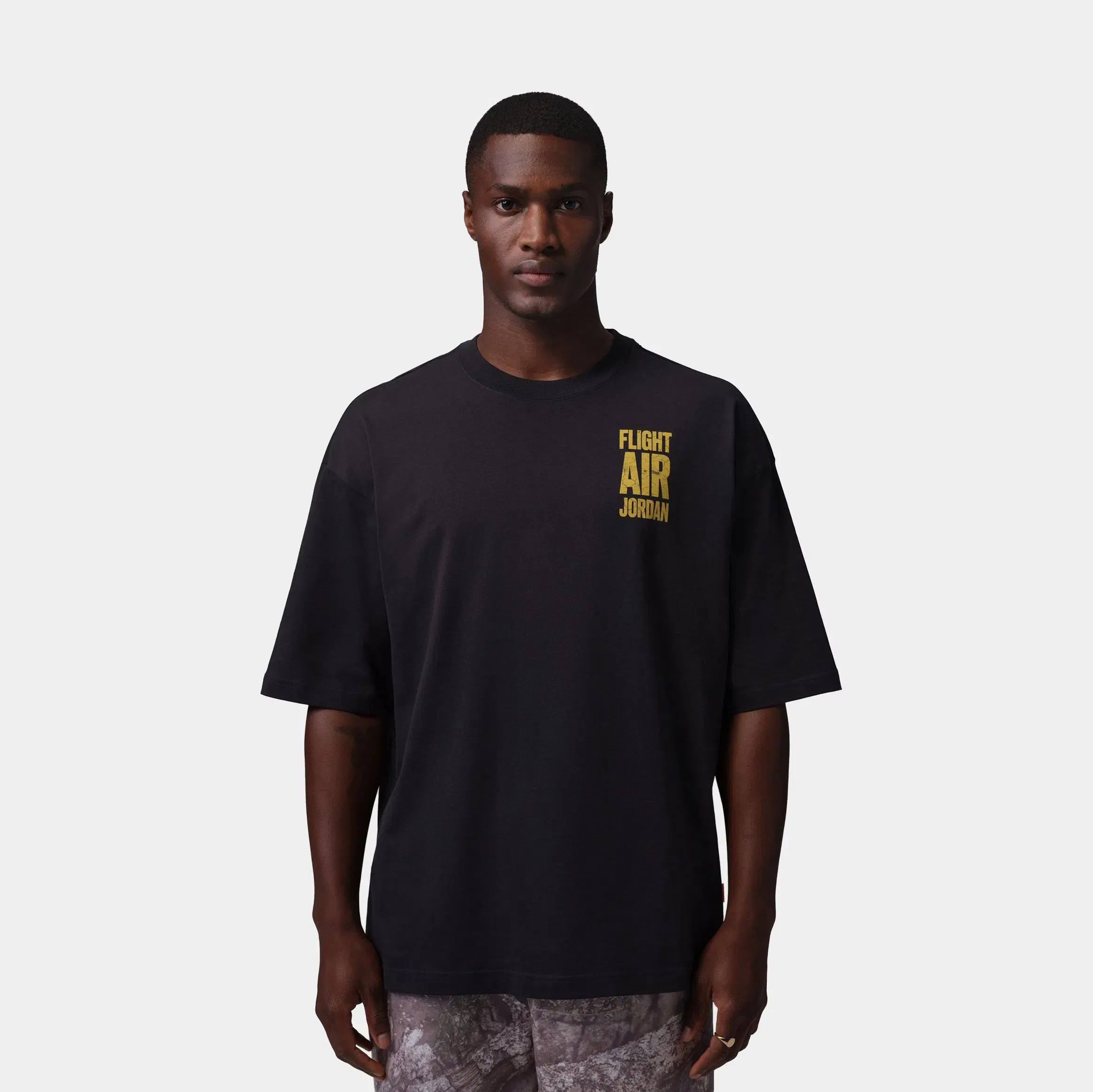 Air Jordan Flight Mens Short Sleeve Shirt (Off Noir)