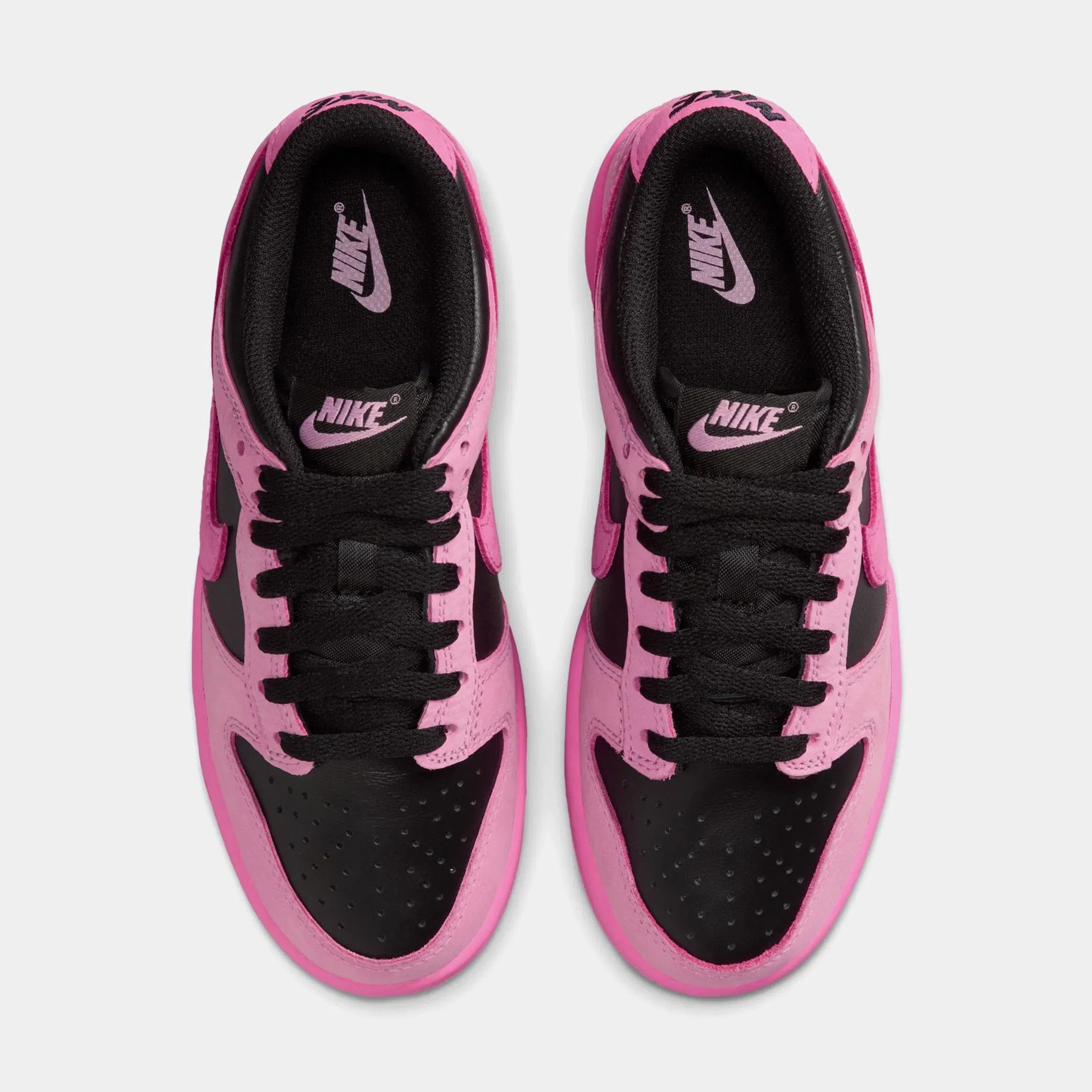 Nike Dunk Low SE Grade School Lifestyle Shoes (Pink Rise/Playful Pink/Black)