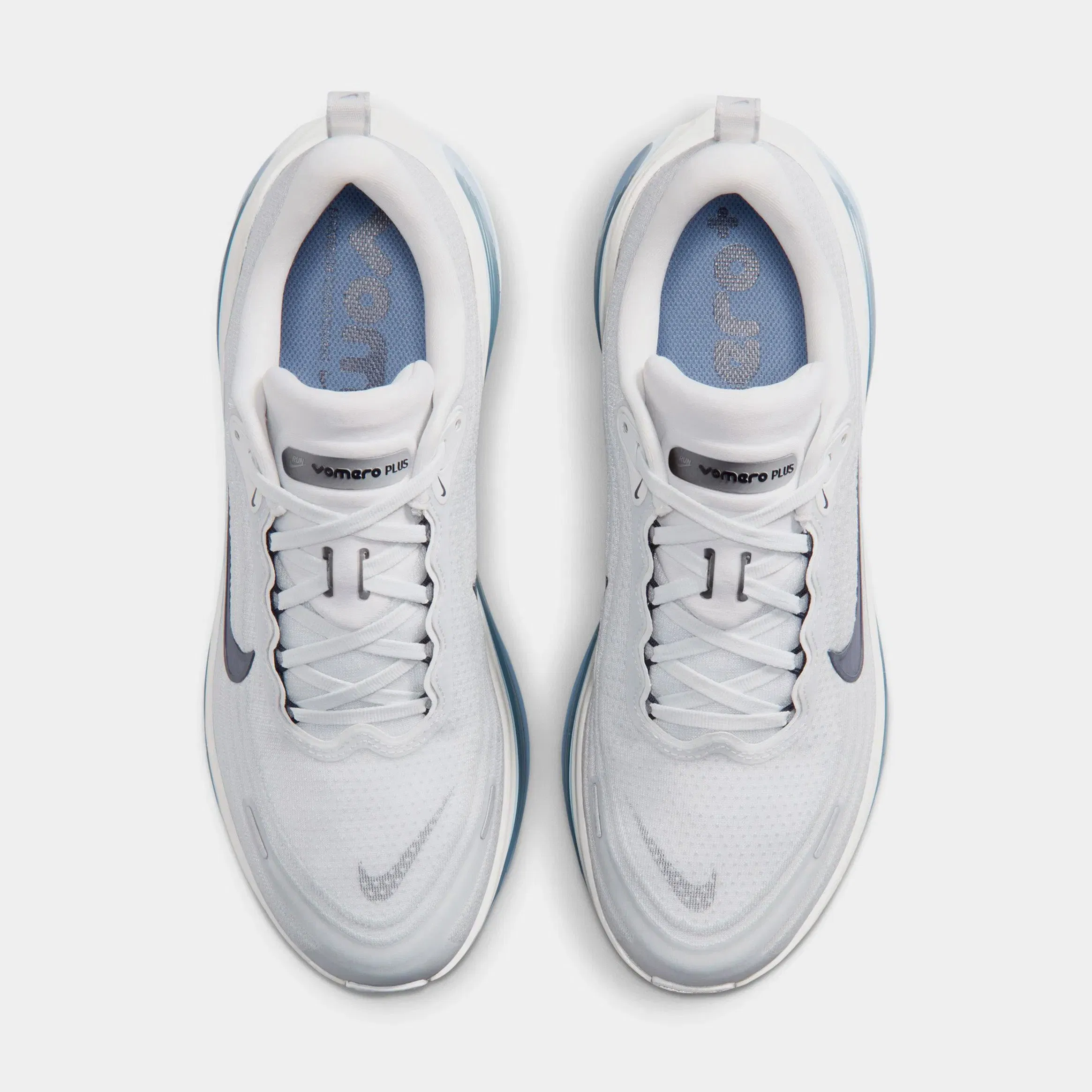 Nike Vomero Plus Mens Running Shoes (Off White/Grey Fog/Thunderstorm/Obsidian)