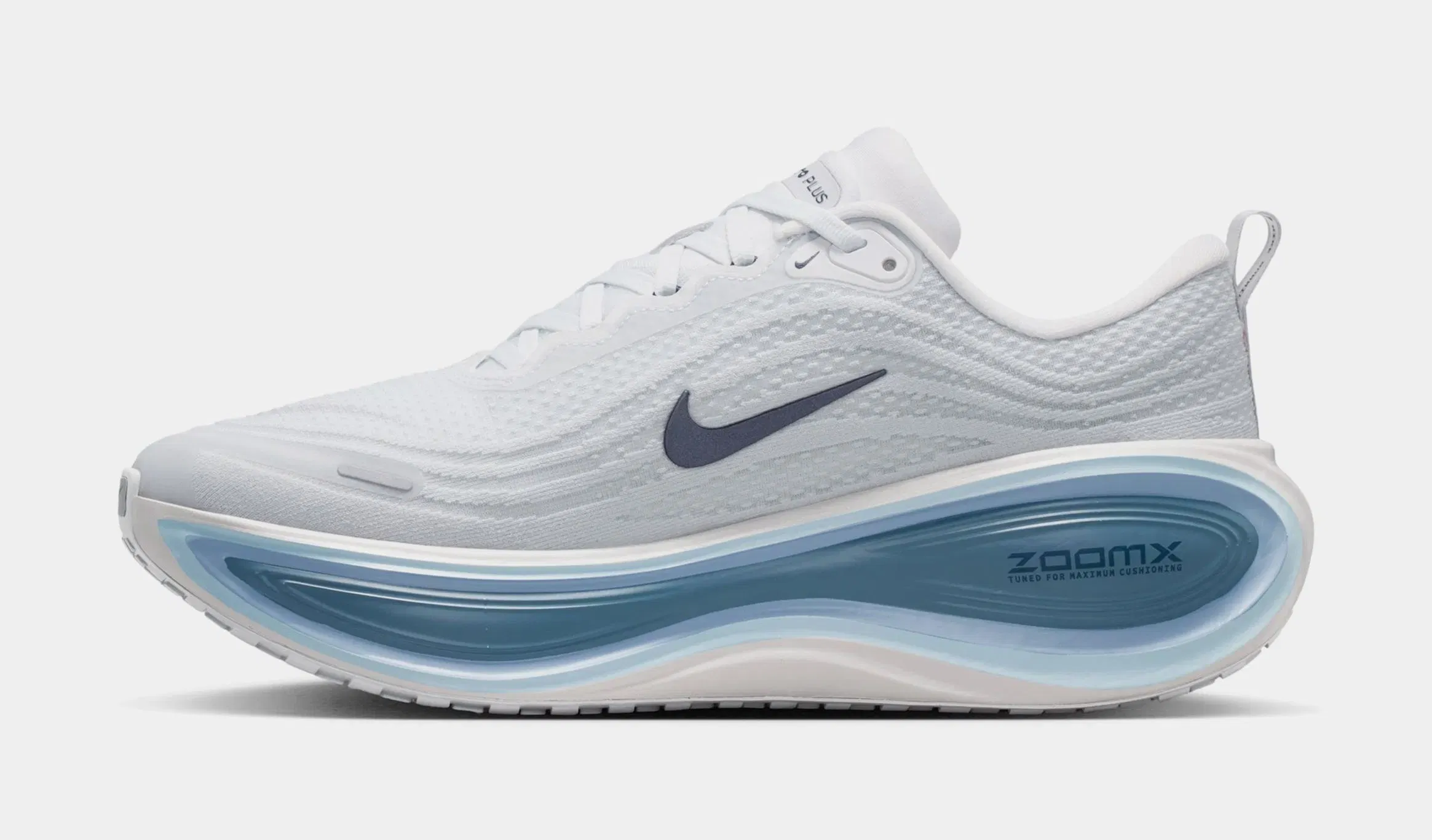 Nike Vomero Plus Mens Running Shoes (Off White/Grey Fog/Thunderstorm/Obsidian)