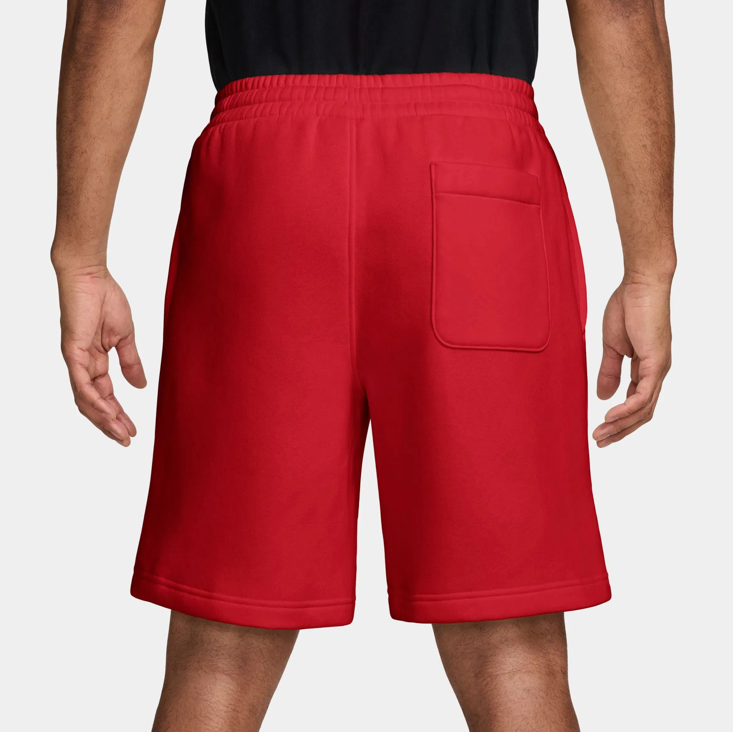 Air Jordan Brooklyn 9" Fleece Mens Shorts (University Red/Black)