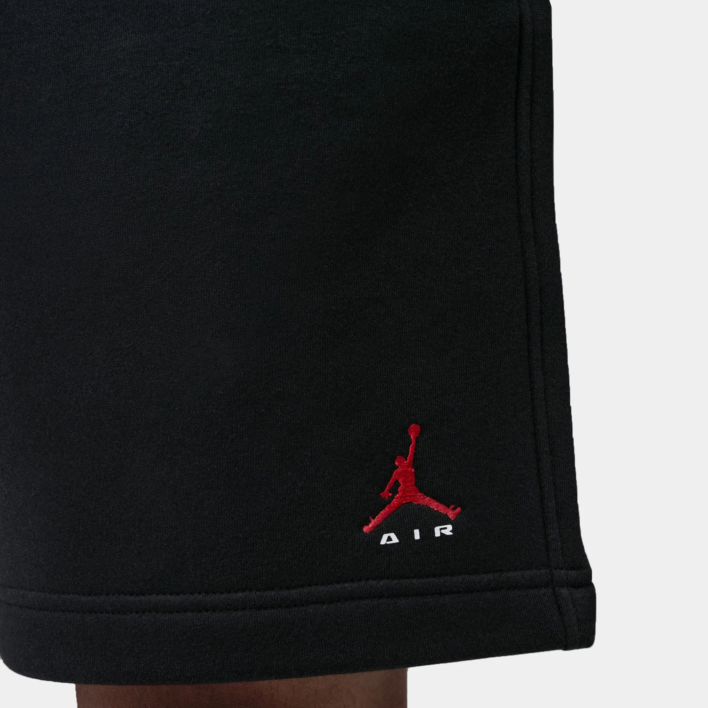 Air Jordan Brooklyn 9" Fleece Mens Shorts (Black/Red)