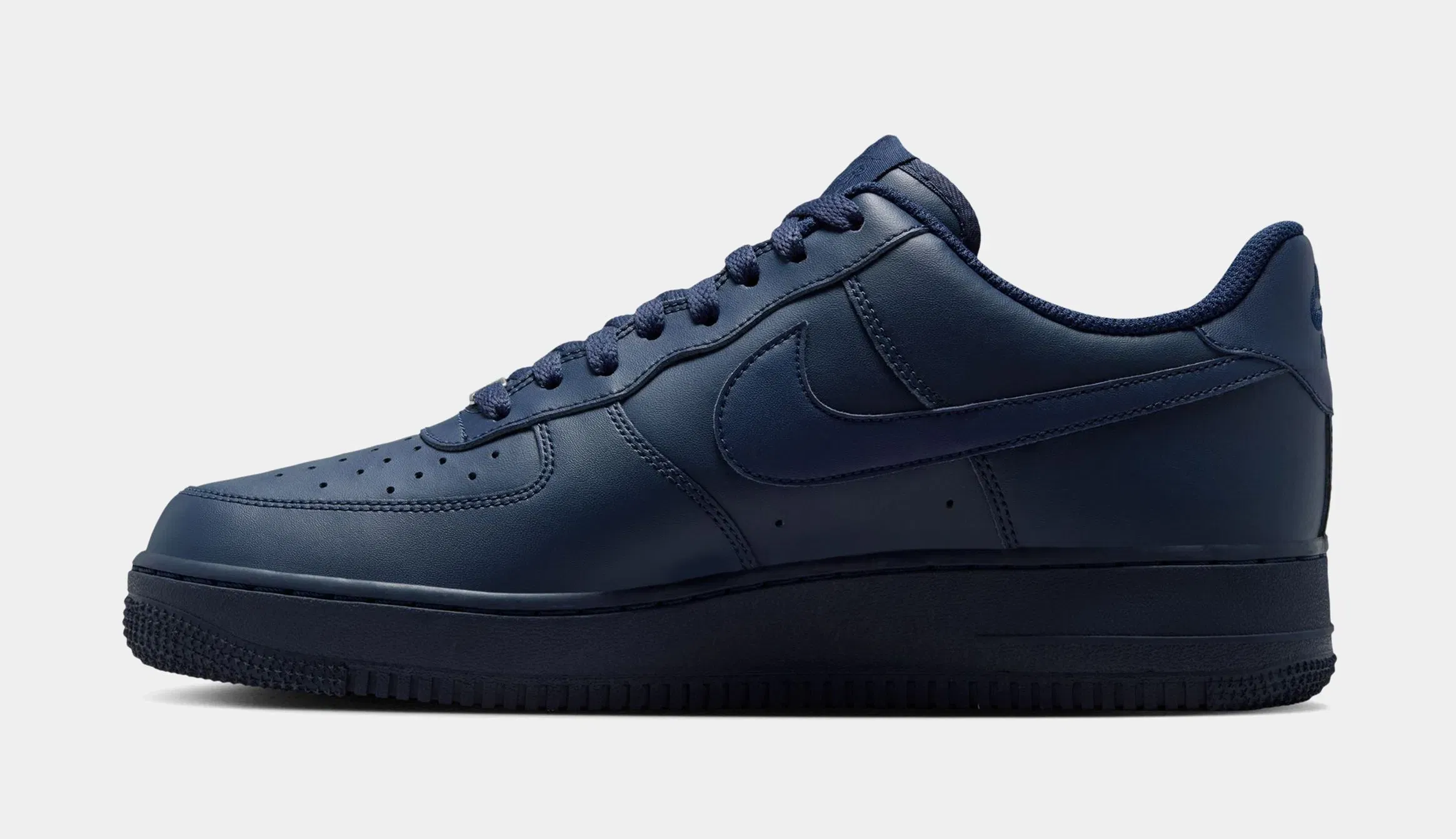 Nike Air Force 1 Low '07 Mens Lifestyle Shoes (Dark Blue)