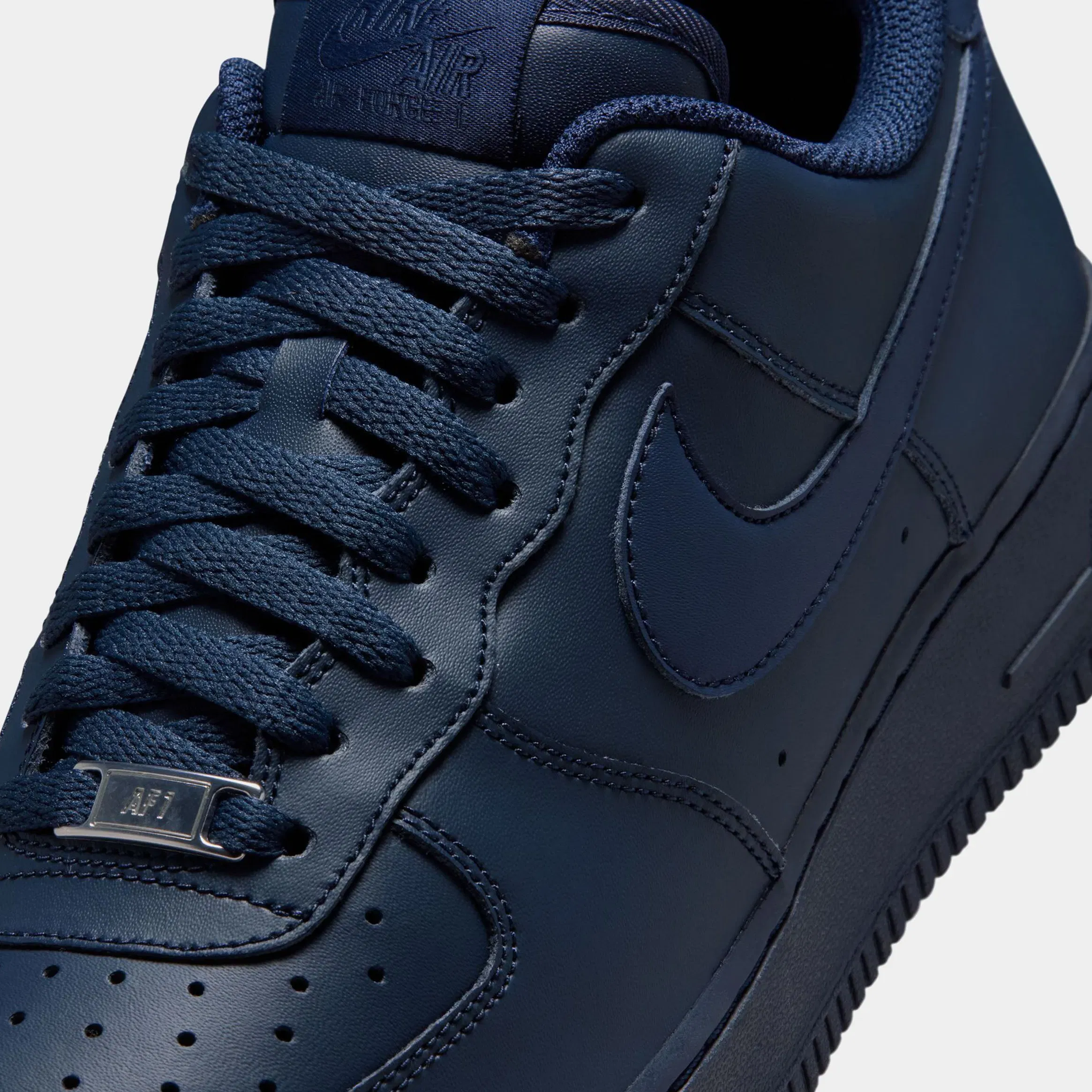 Nike Air Force 1 Low '07 Mens Lifestyle Shoes (Dark Blue)