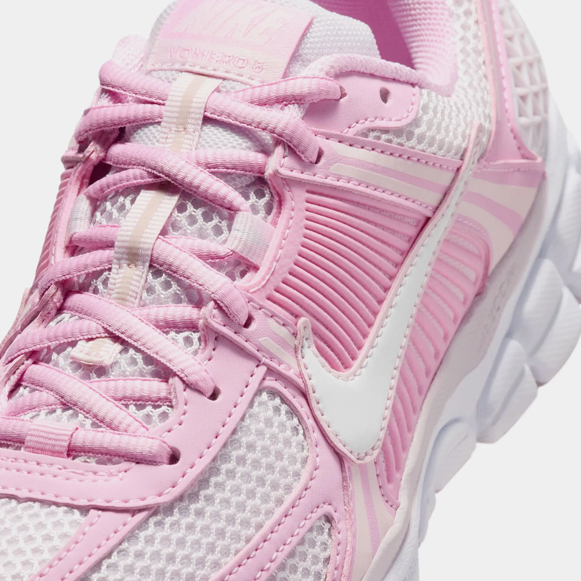 Nike Vomero 5 Womens Running Shoes (Pink Rise/Bleached Lilac/Pink Foam/White)
