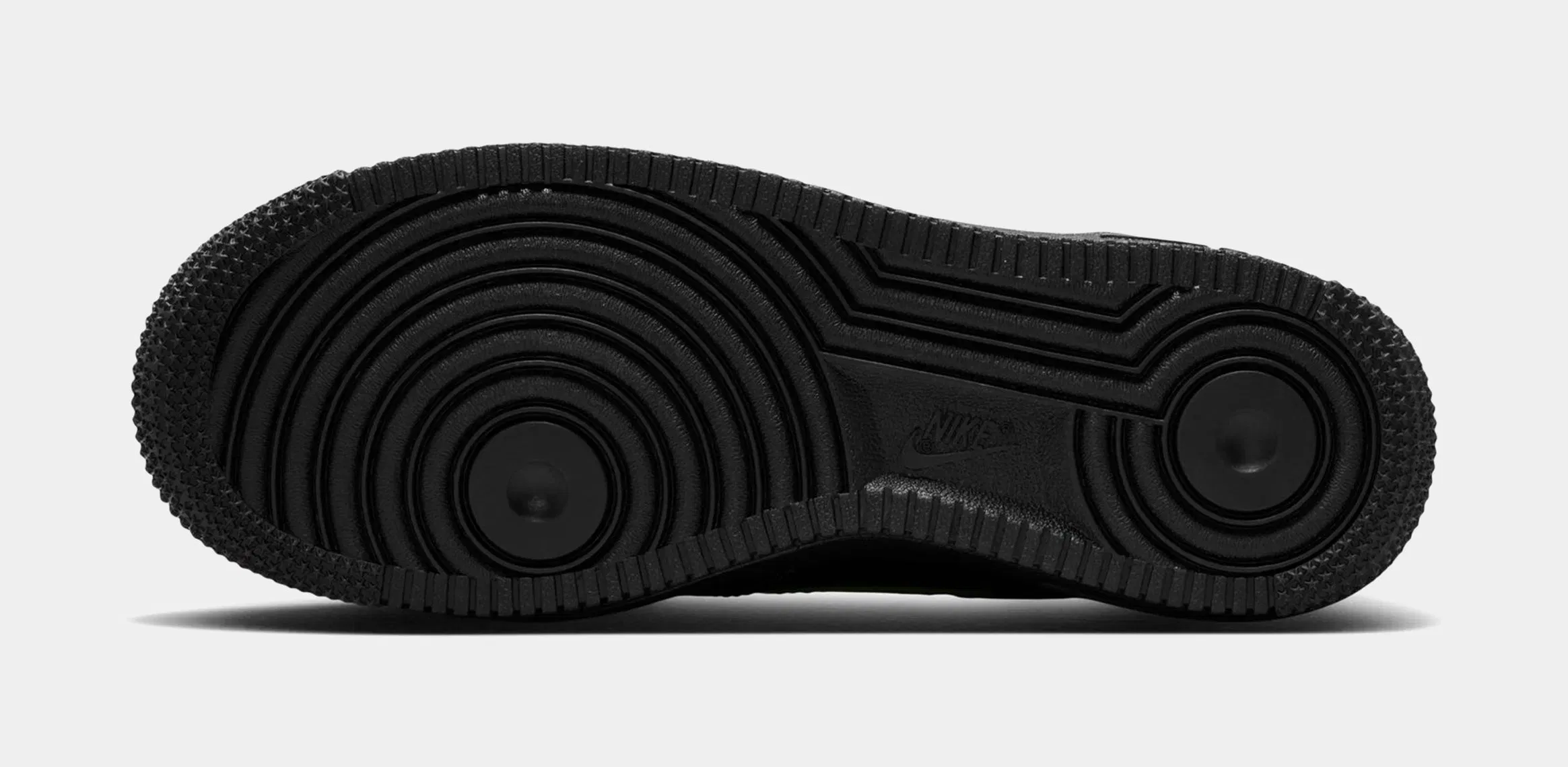 Nike Air Force 1 Grade School Lifestyle Shoes (Black/Arctic Green/Anthracite)