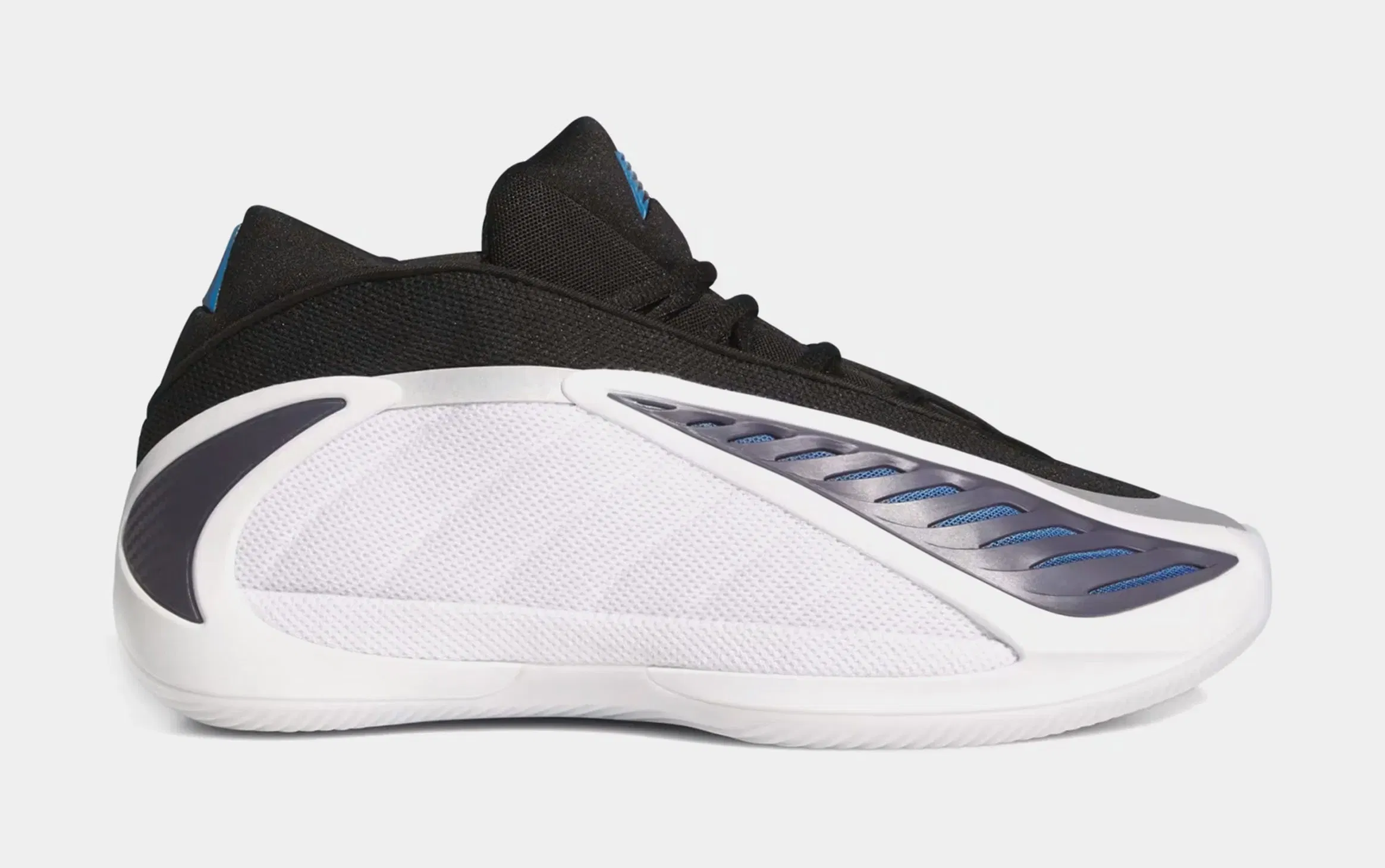 adidas Anthony Edwards 2 Alphadawg Mens Basketball Shoes (Cloud White/Core Black/Dusty Ink)