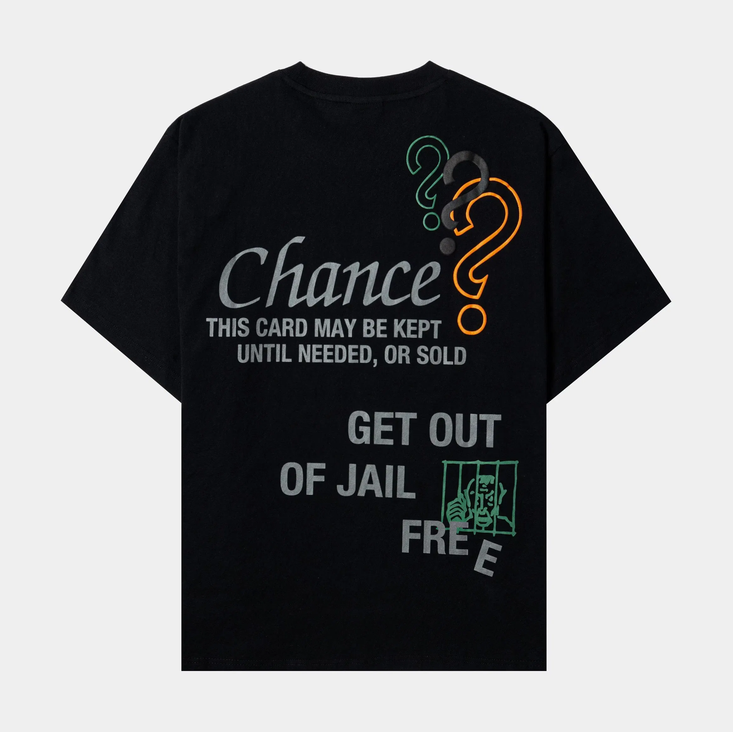 MONOPOLY X SP SP x Monopoly Chance Mens Short Sleeve Shirt (Black/Green)