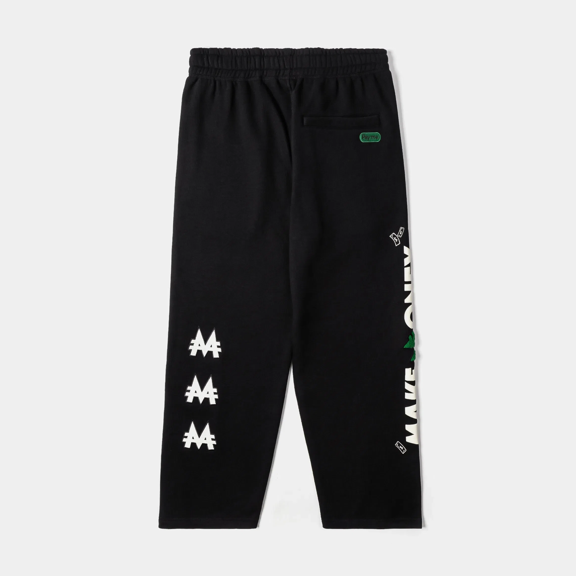 MONOPOLY X SP SP x Monopoly Make Money Not Friends Mens Sweatpants (Black/Cream)