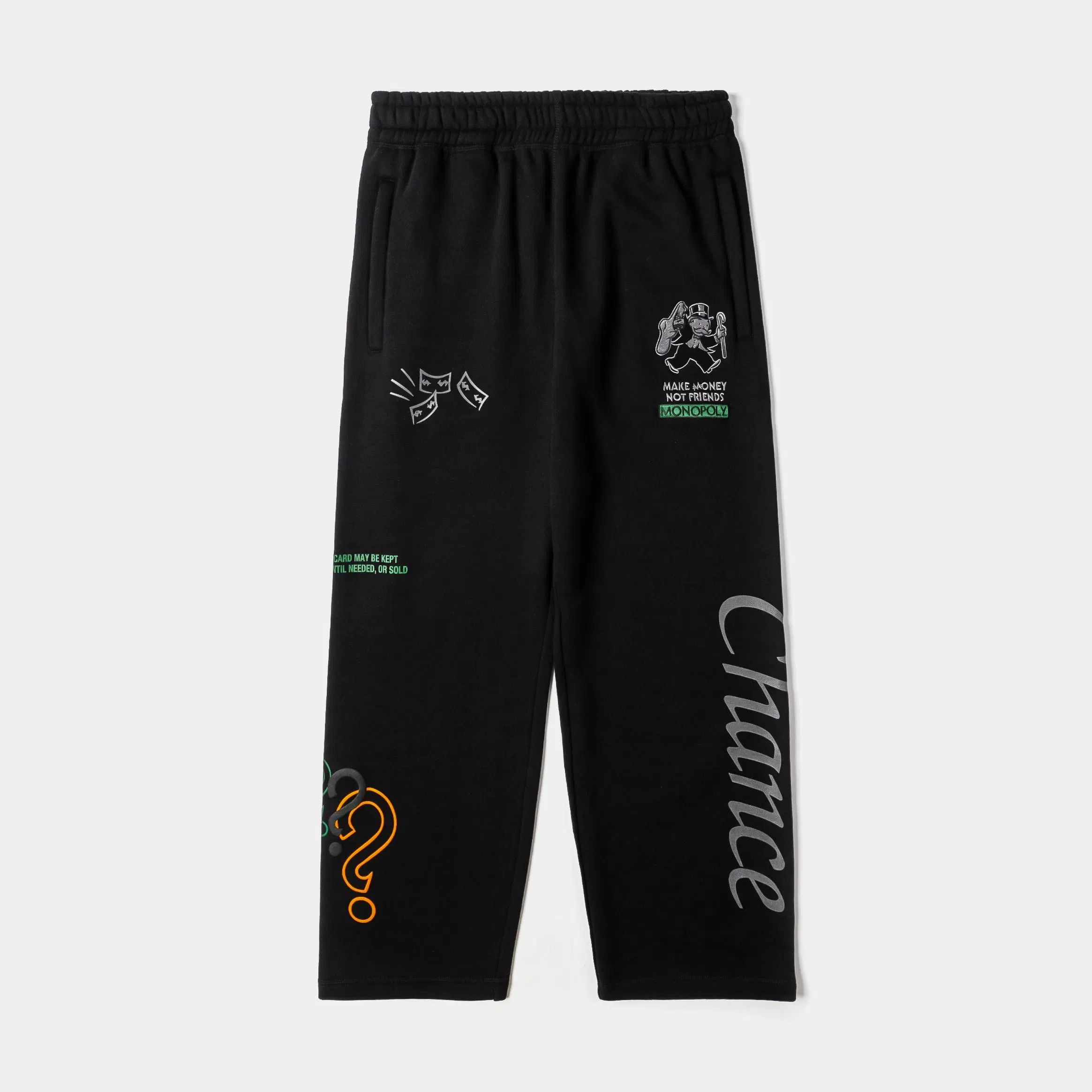 MONOPOLY X SP SP x Monopoly Chance Mens Sweatpants (Black/Green)