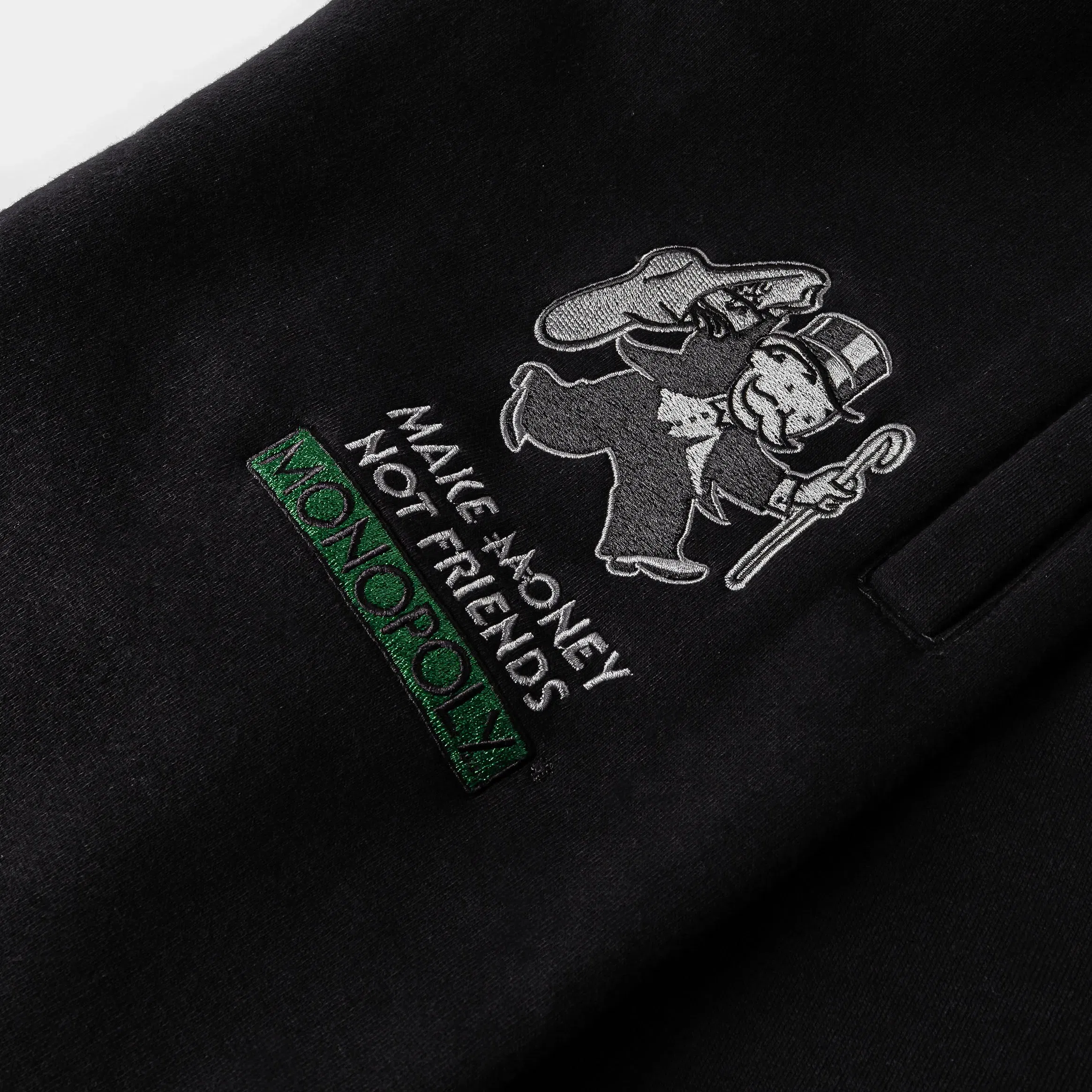 MONOPOLY X SP SP x Monopoly Chance Mens Sweatpants (Black/Green)